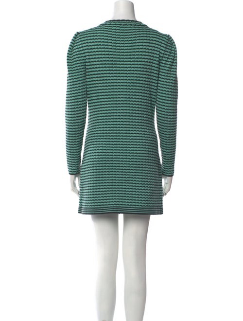 Self-Portrait Striped Mini Dress