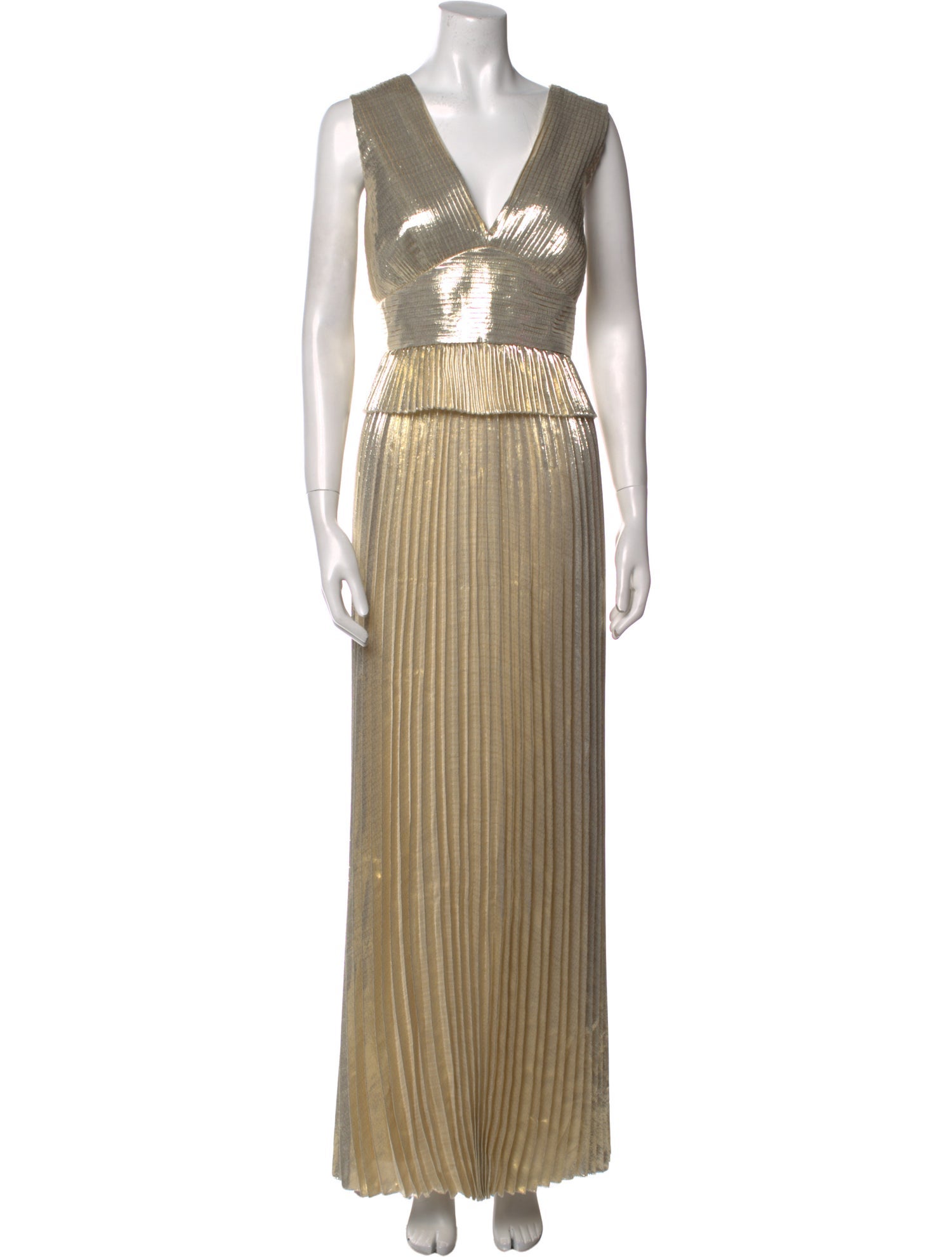 Self-Portrait V-Neck Long Dress w/ Tags