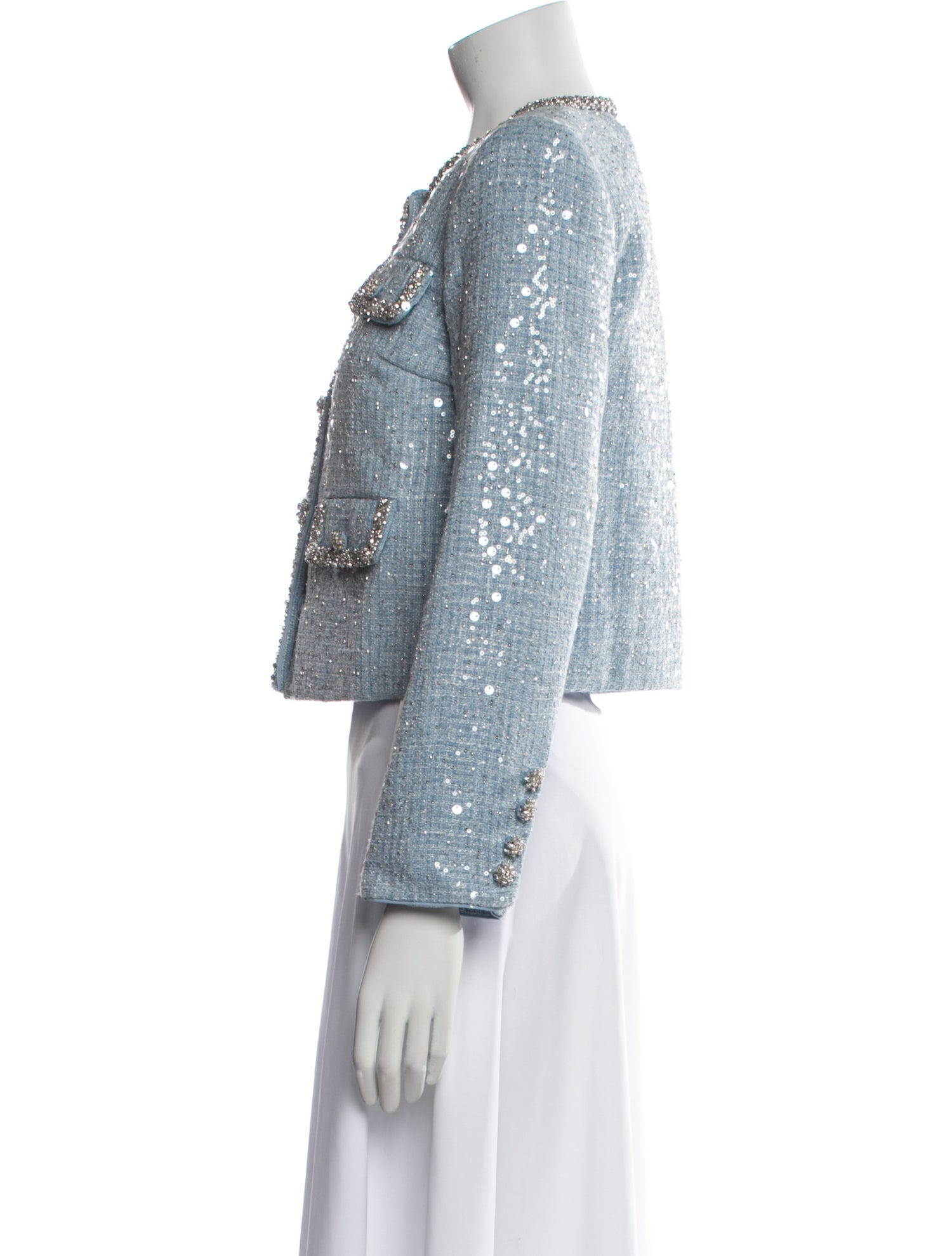 Self-Portrait Tweed Pattern Jacket w/ Tags