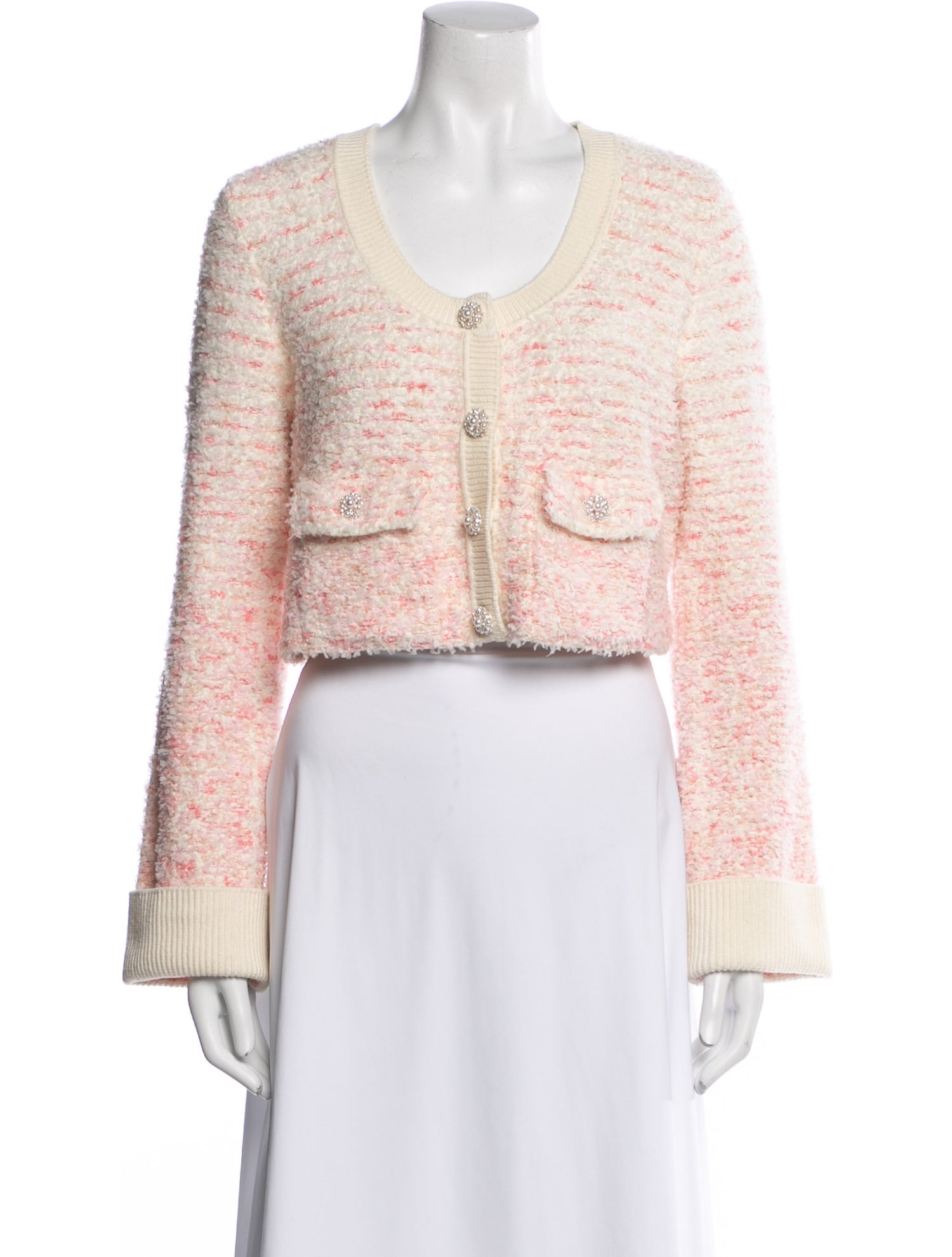 Self-Portrait Tweed Pattern Evening Jacket w/ Tags