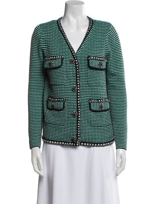 Self-Portrait Striped Blazer