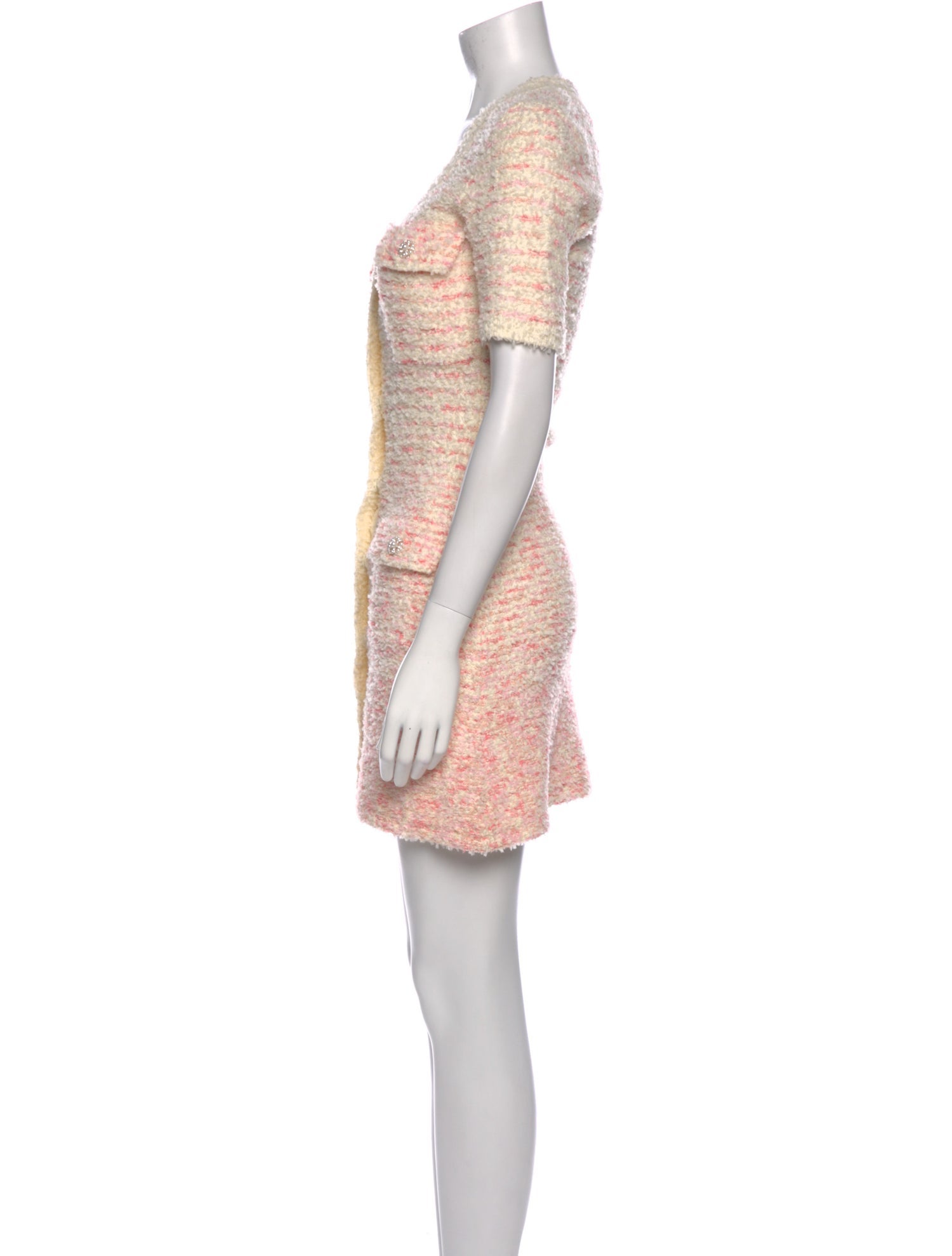 Self-Portrait Ombre Mini Dress