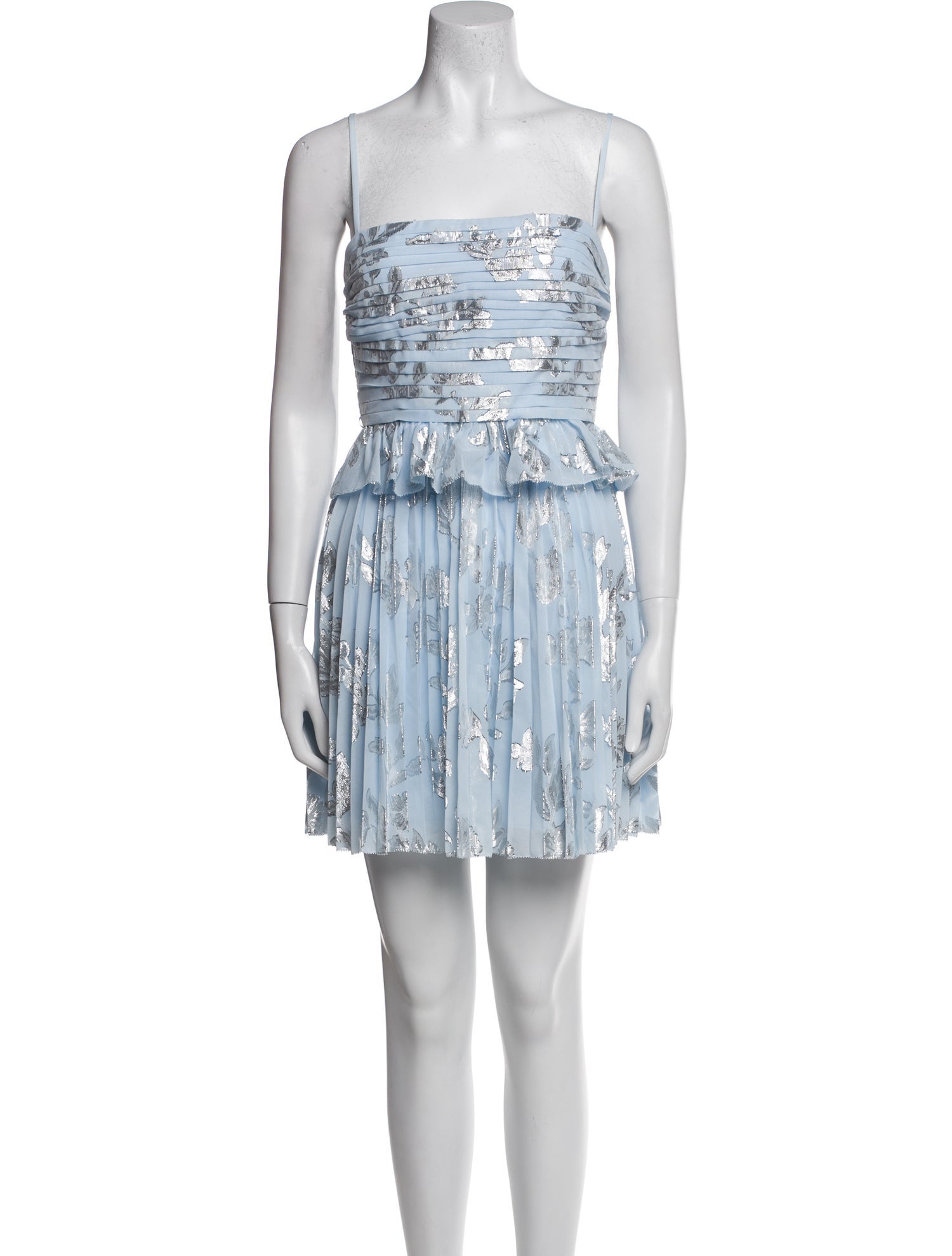 Self-Portrait Striped Mini Dress