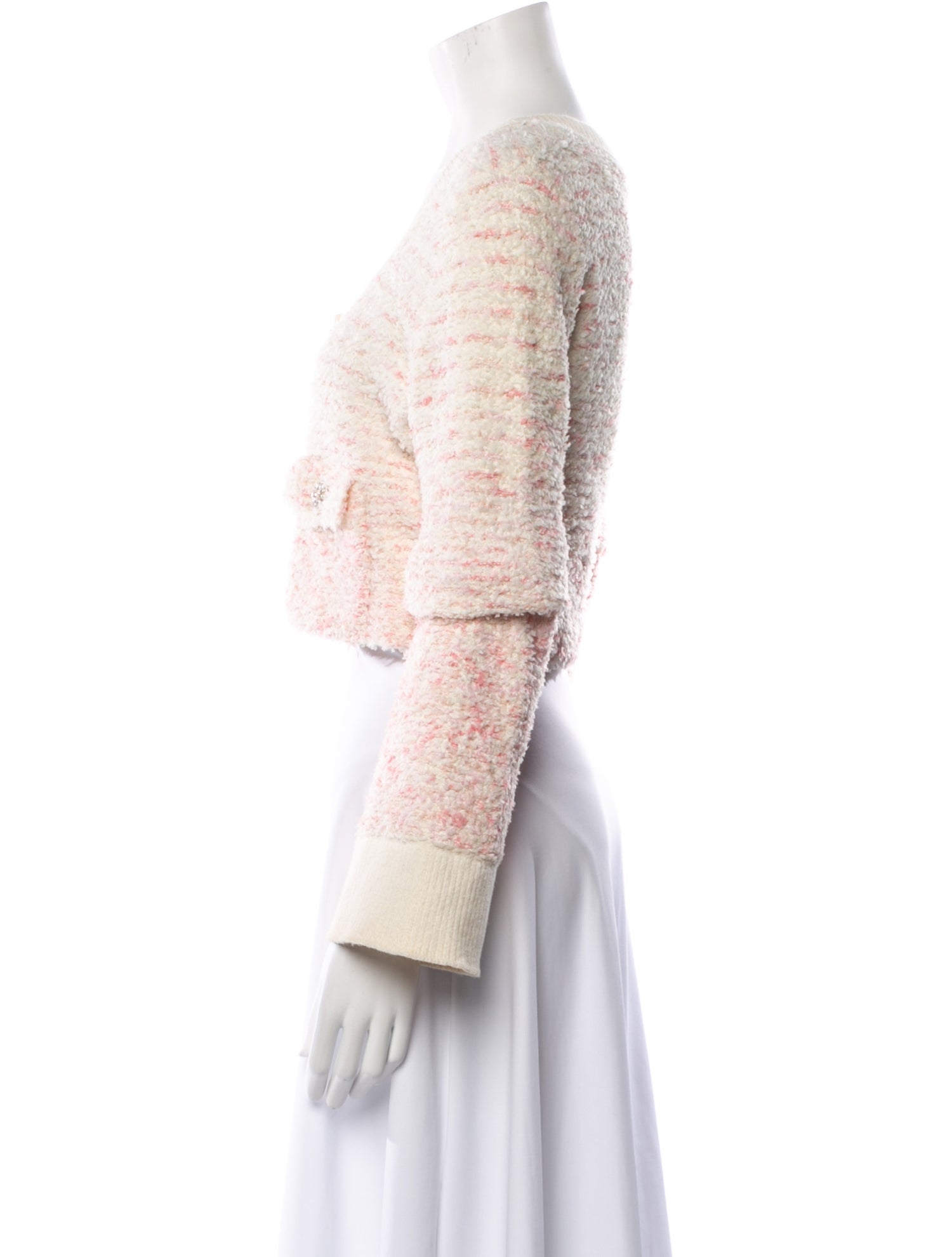 Self-Portrait Scoop Neck Sweater