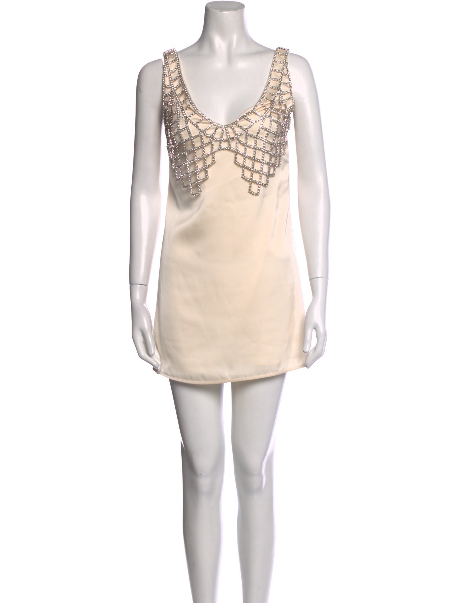 Self-Portrait V-Neck Mini Dress w/ Tags