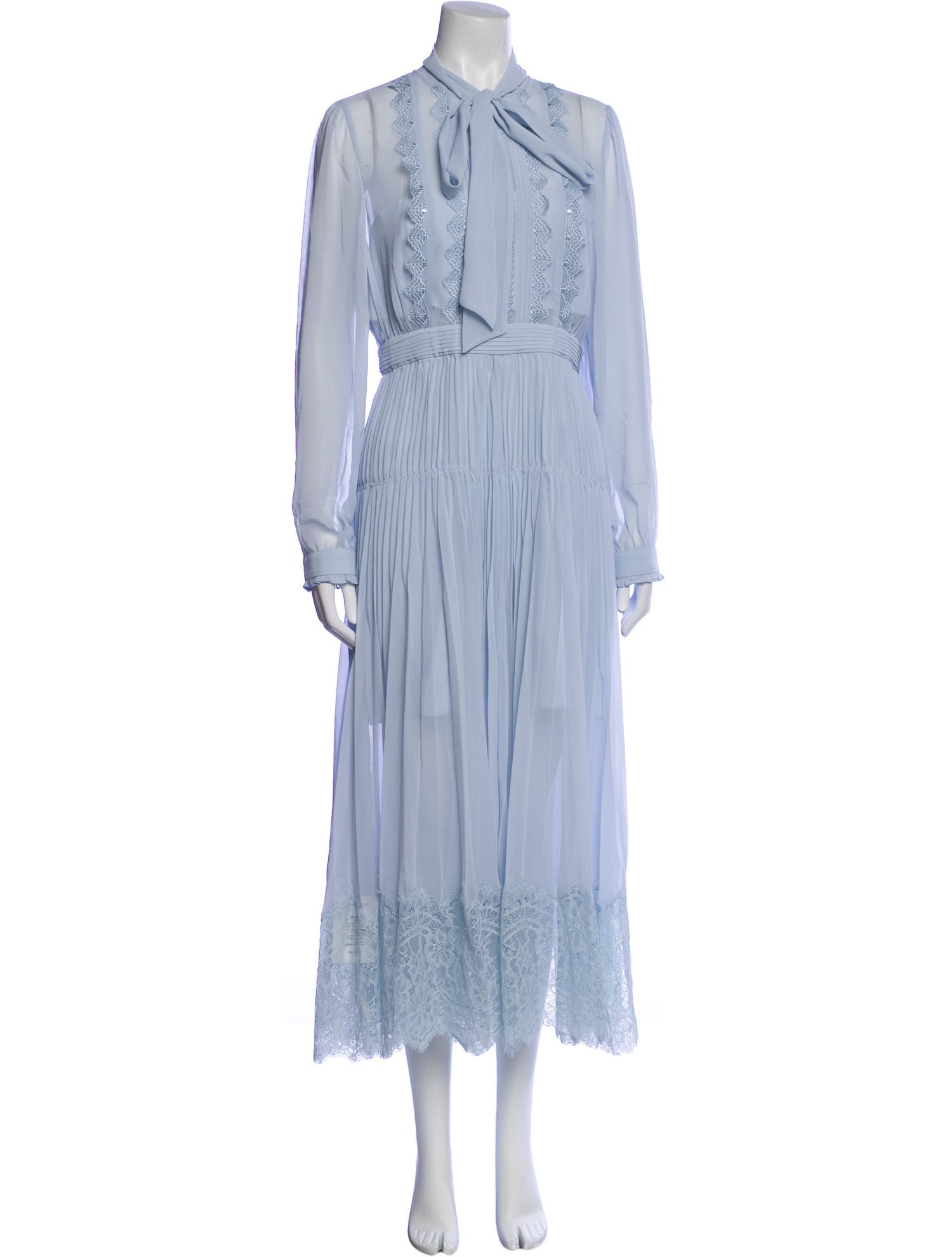 Self-Portrait Mock Neck Long Dress w/ Tags