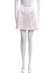 Self-Portrait Pleated Accents Mini Skirt