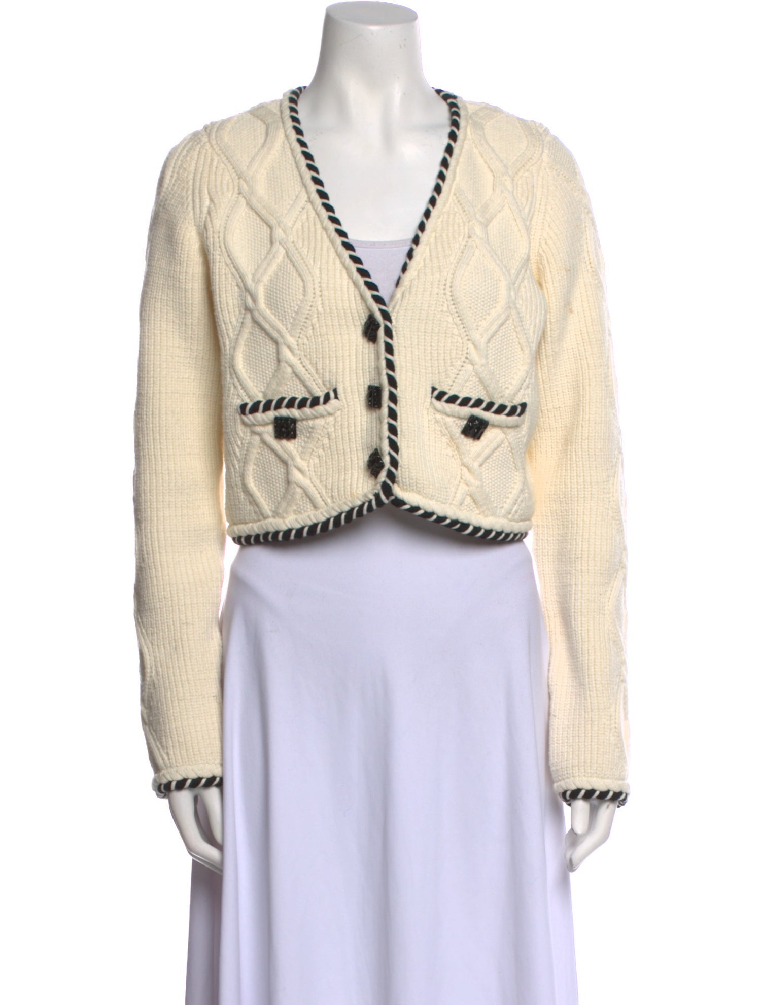 Self-Portrait V-Neck Sweater