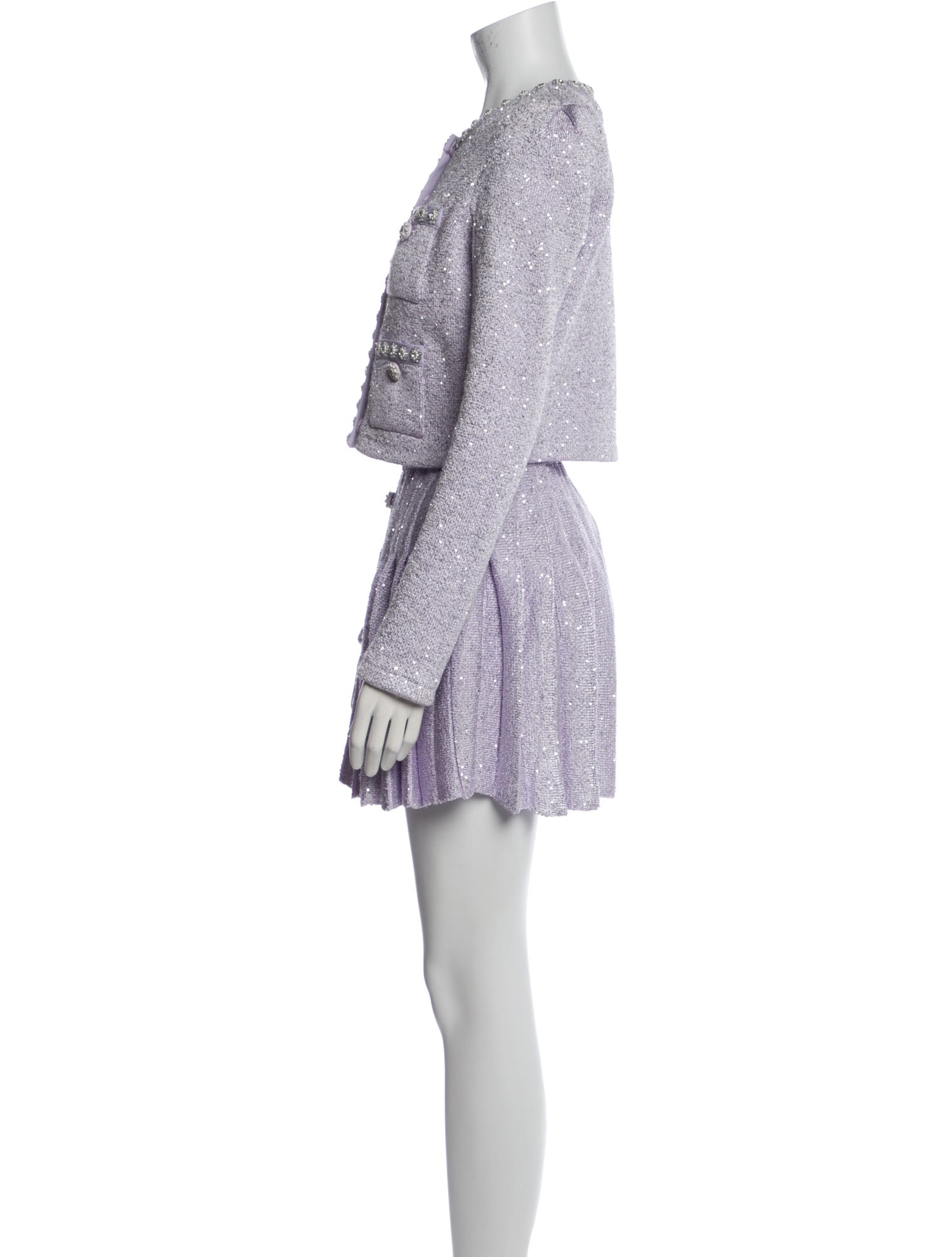 Self-Portrait Printed Skirt Set