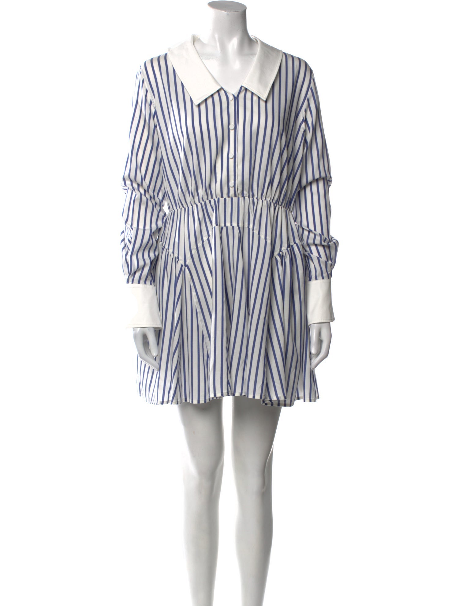 Self-Portrait Striped Mini Dress