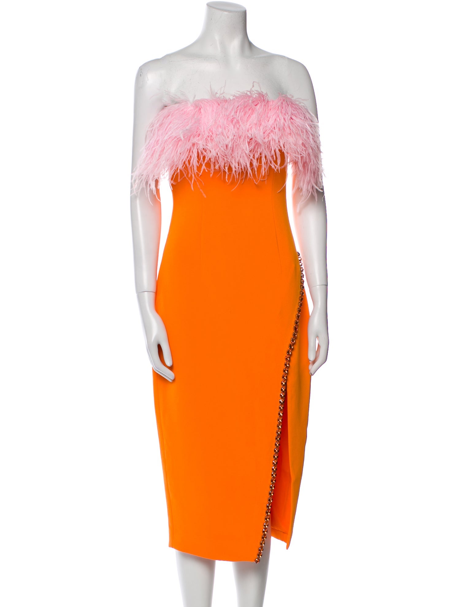 Self-Portrait Printed Knee-Length Dress