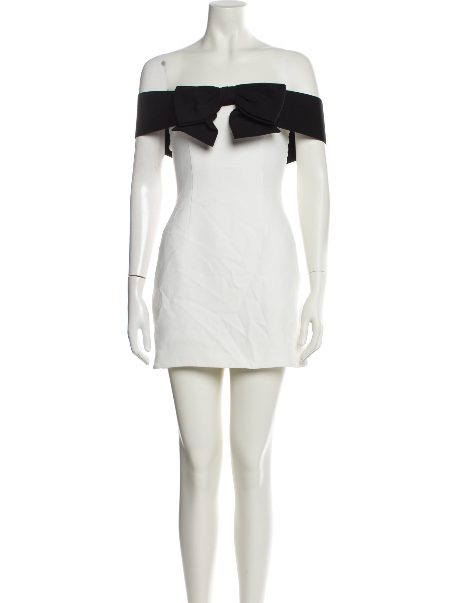 Self-Portrait Off-The-Shoulder Mini Dress