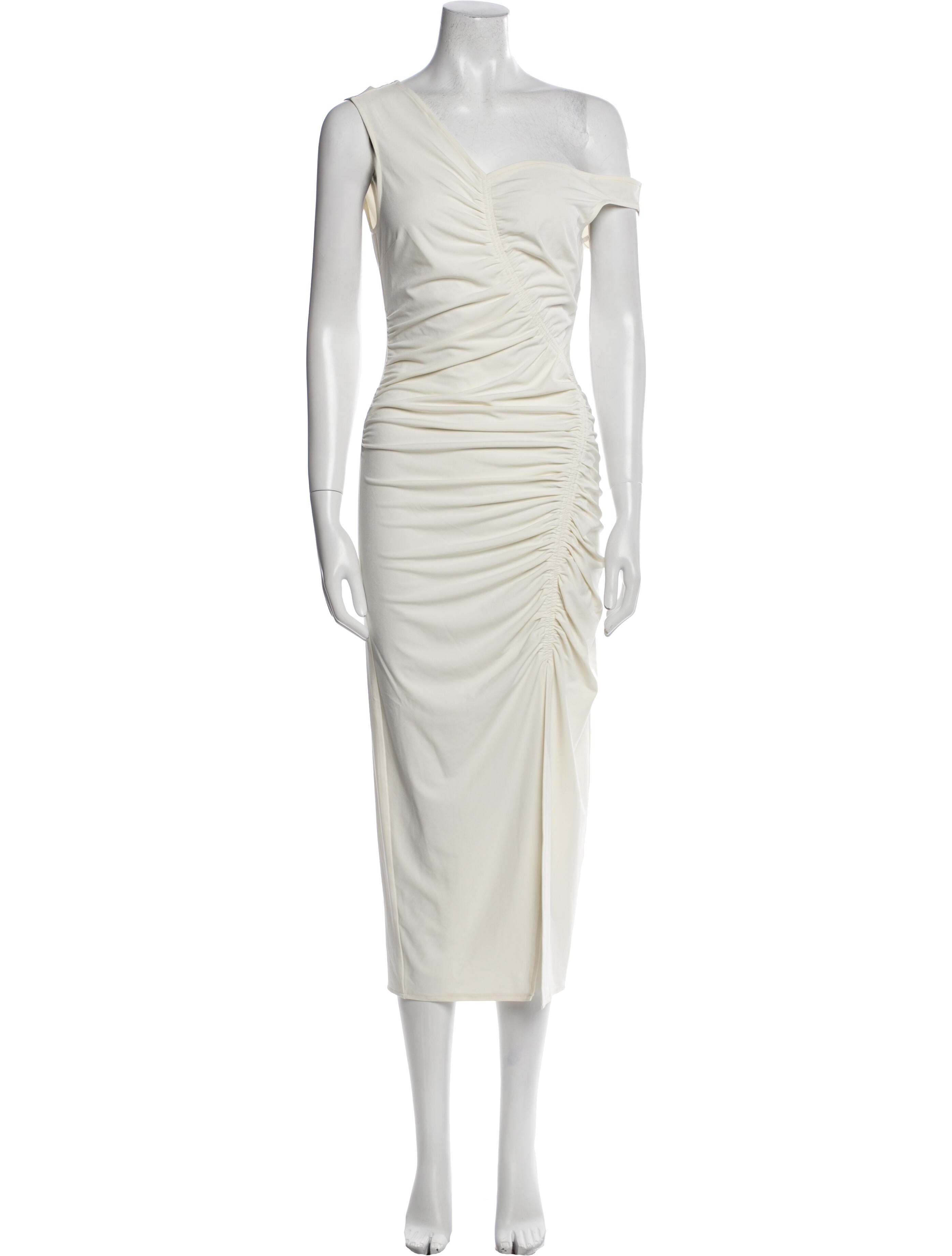 Self-Portrait One-Shoulder Long Dress w/ Tags