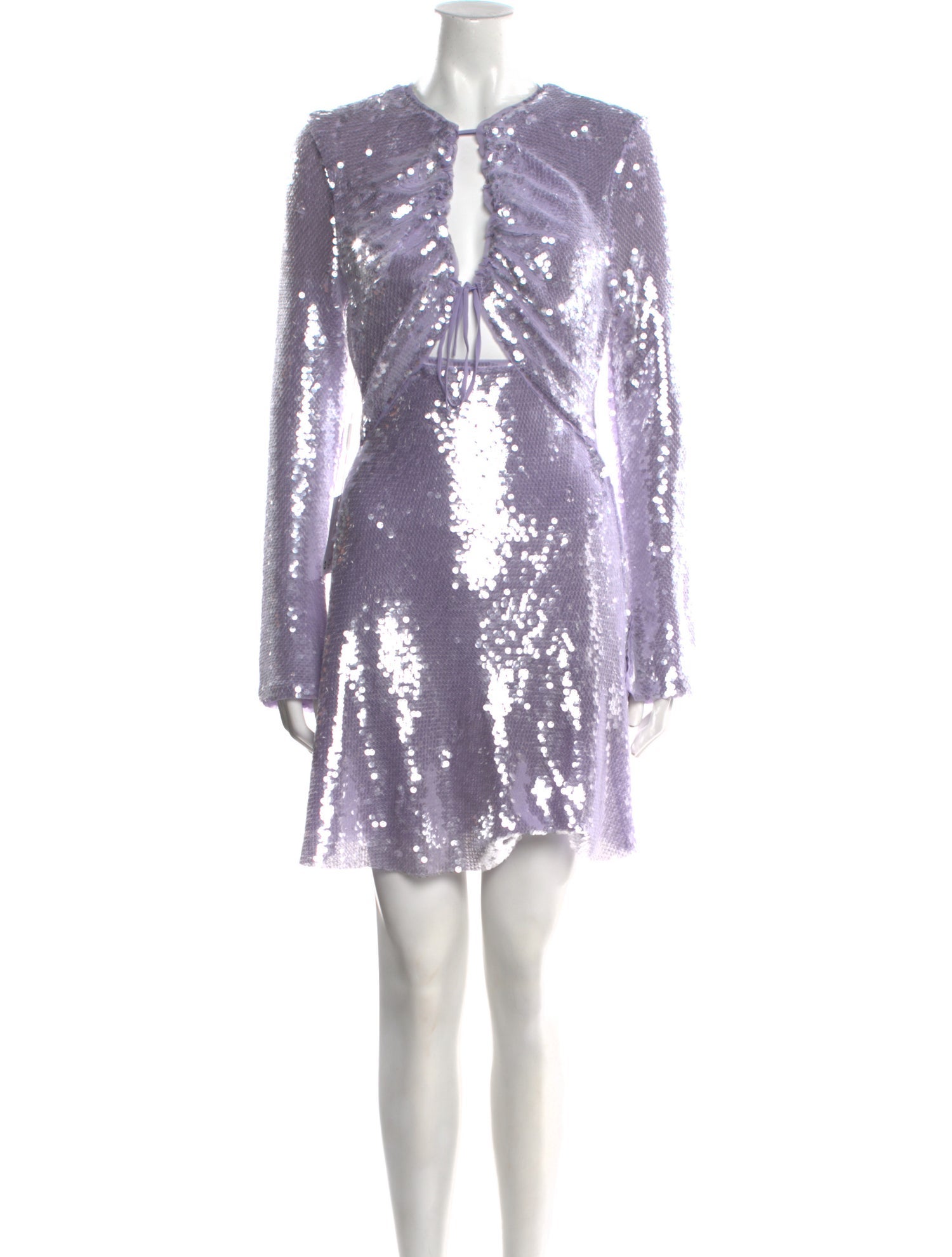 Self-Portrait V-Neck Mini Dress w/ Tags