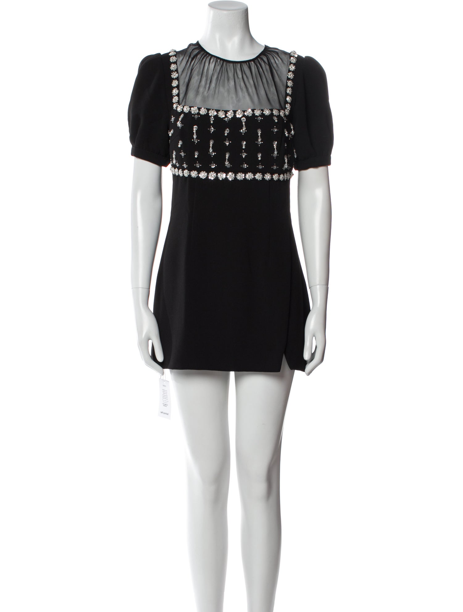 Self-Portrait Graphic Print Mini Dress w/ Tags