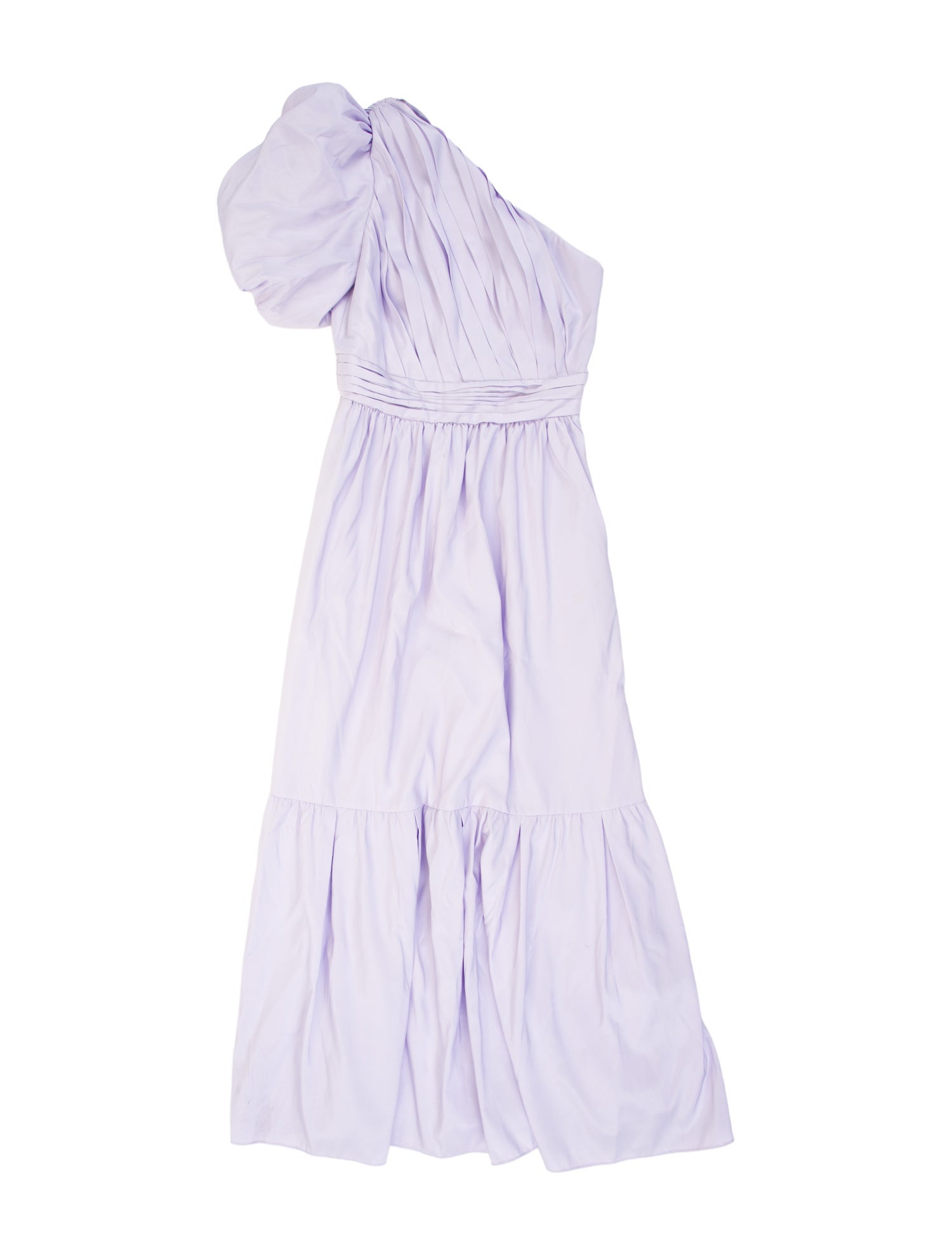 Self-Portrait One-Shoulder Midi Length Dress