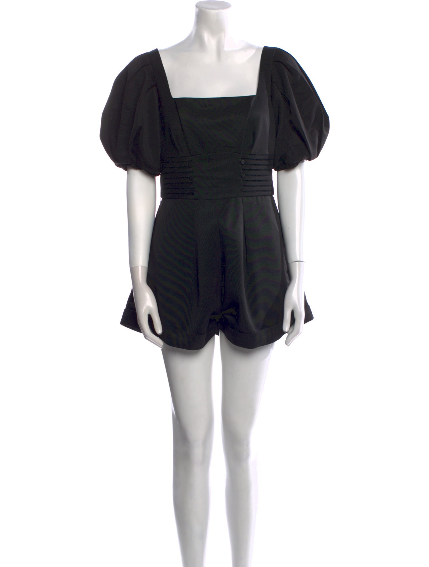 Self-Portrait Square Neckline Romper