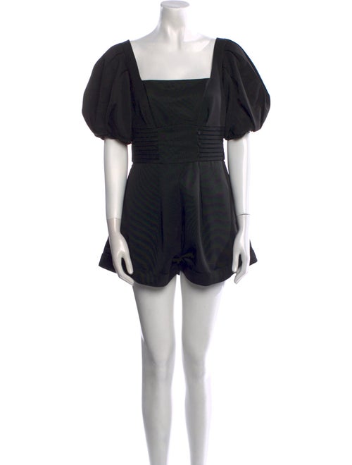 Self-Portrait Square Neckline Romper