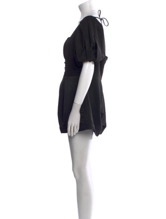 Self-Portrait Square Neckline Romper