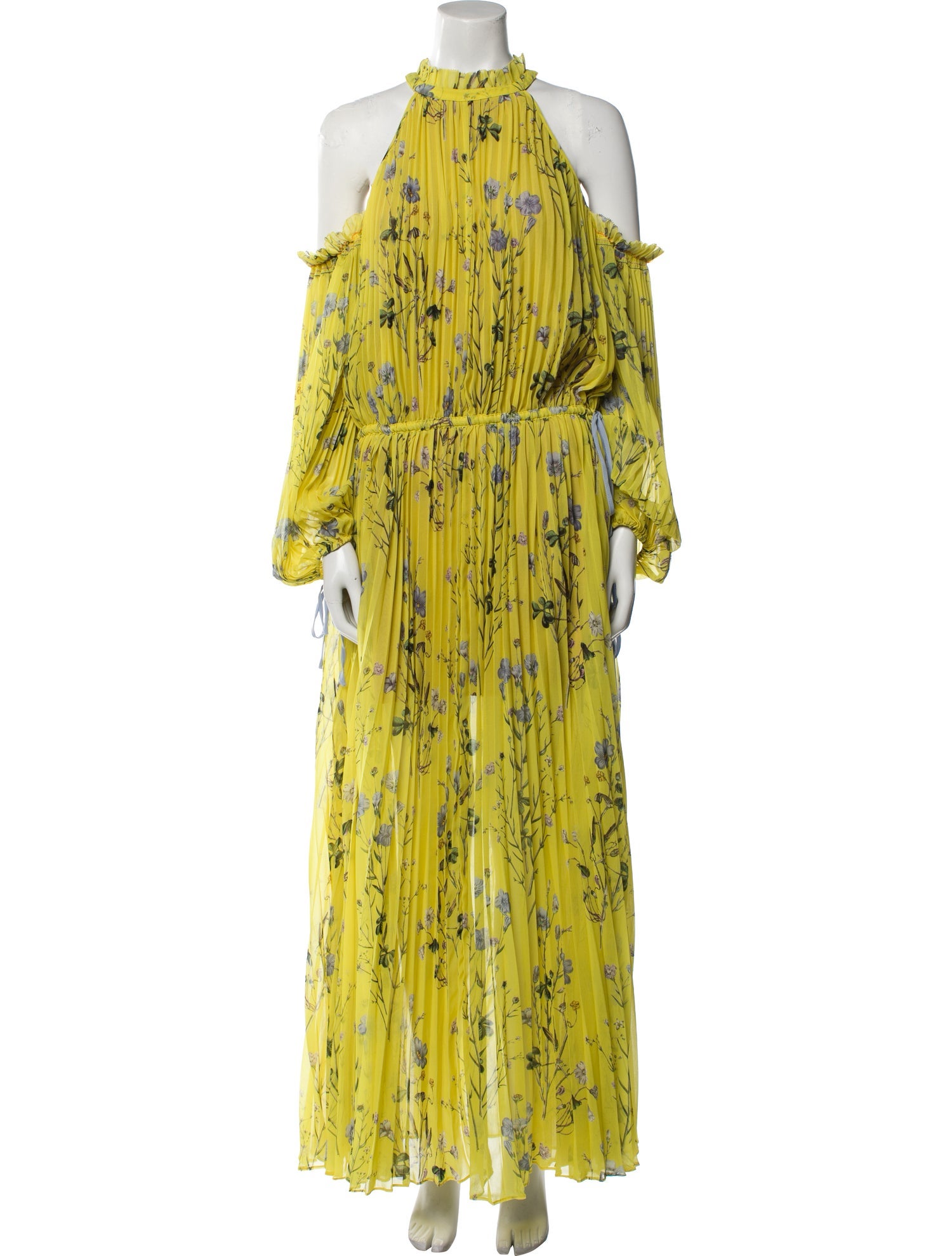 Self-Portrait Floral Print Long Dress