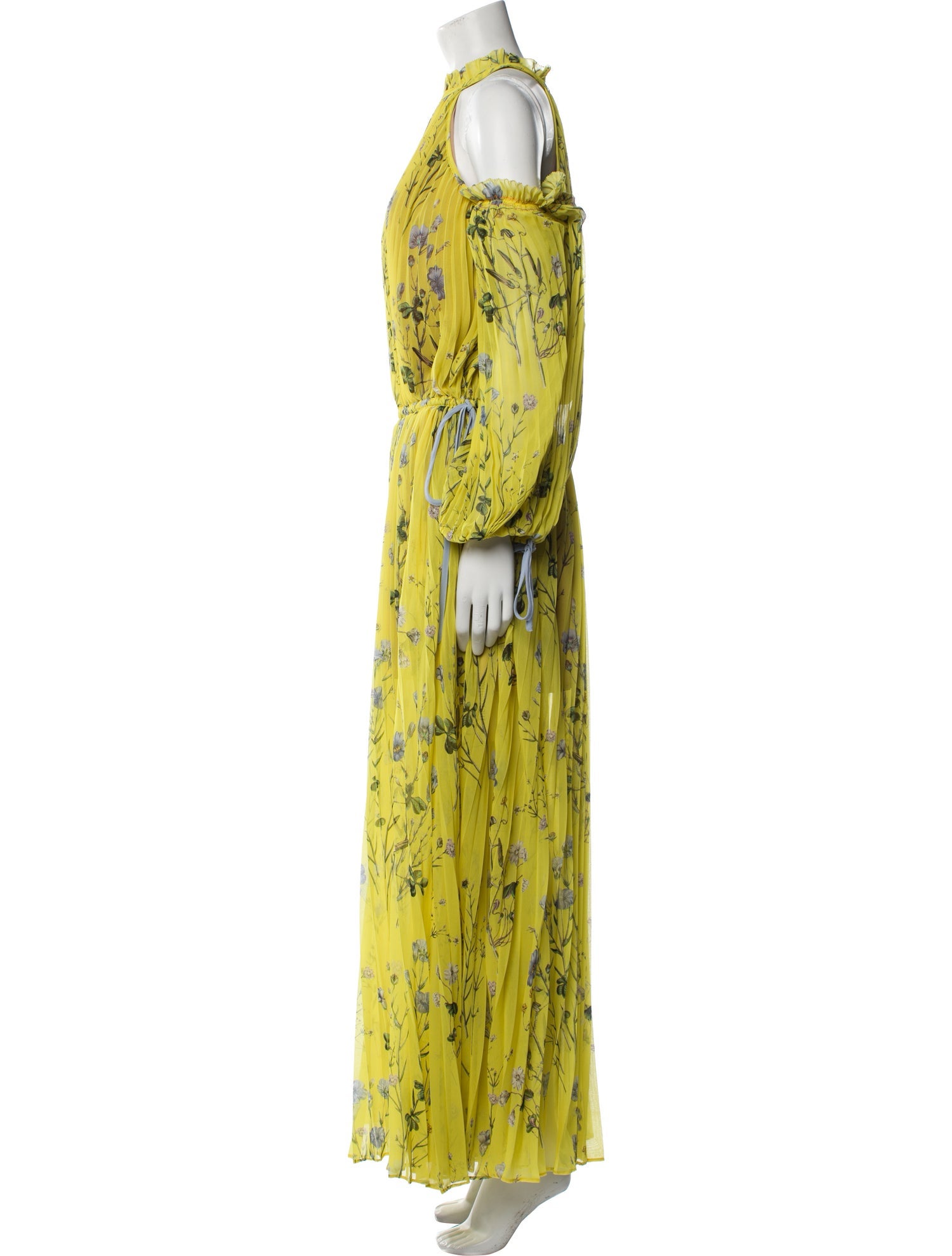 Self-Portrait Floral Print Long Dress