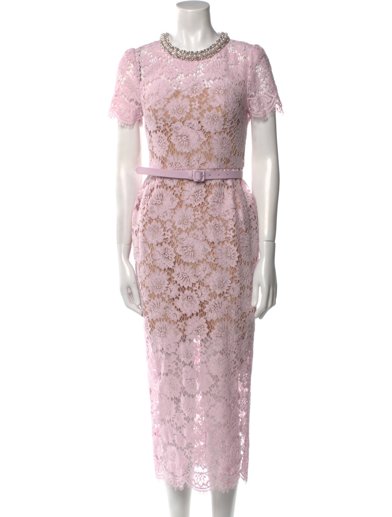 Self-Portrait Lace Long Dress