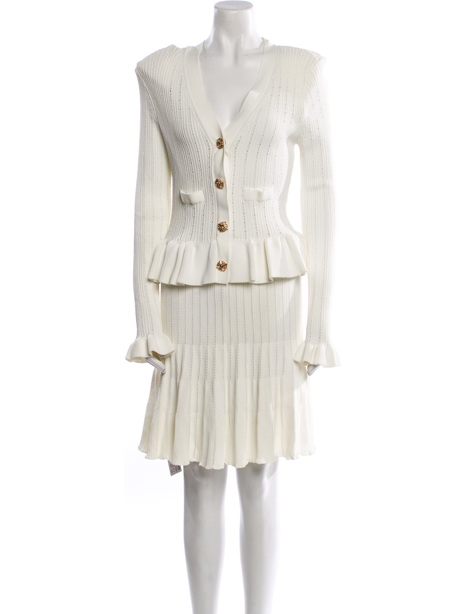 Self-Portrait V-Neck Mini Dress w/ Tags