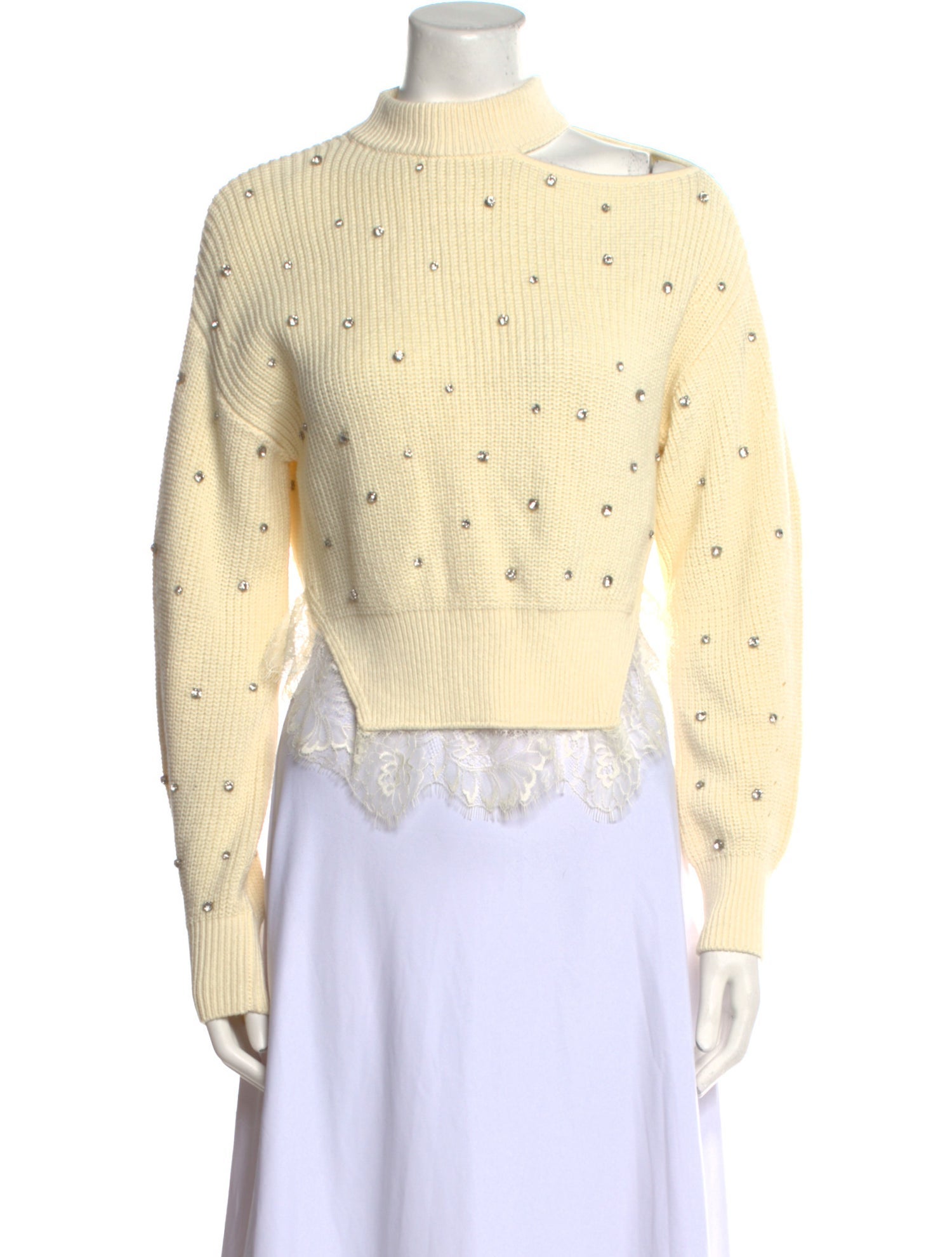 Self-Portrait Mock Neck Sweater w/ Tags