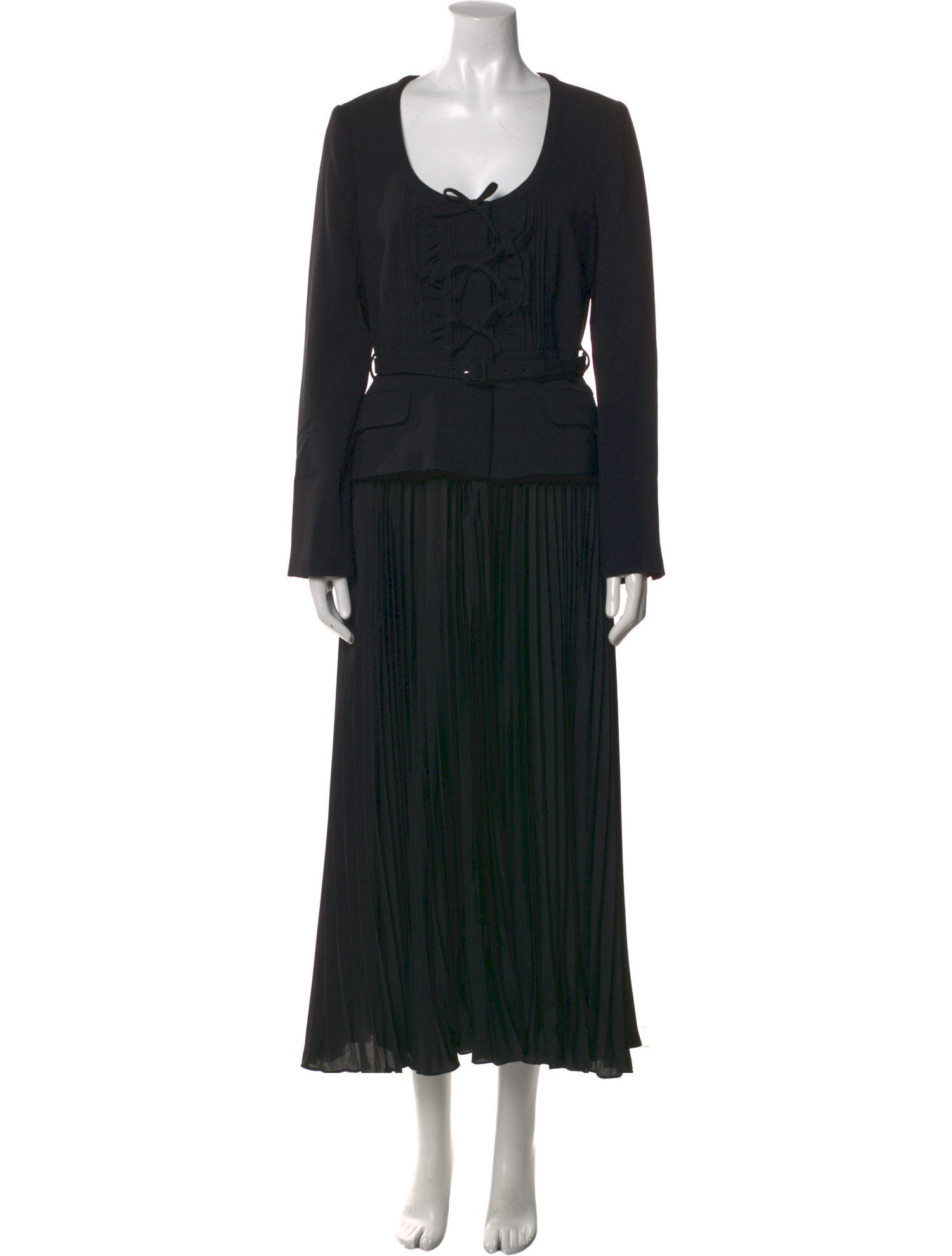 Self-Portrait Scoop Neck Long Dress w/ Tags