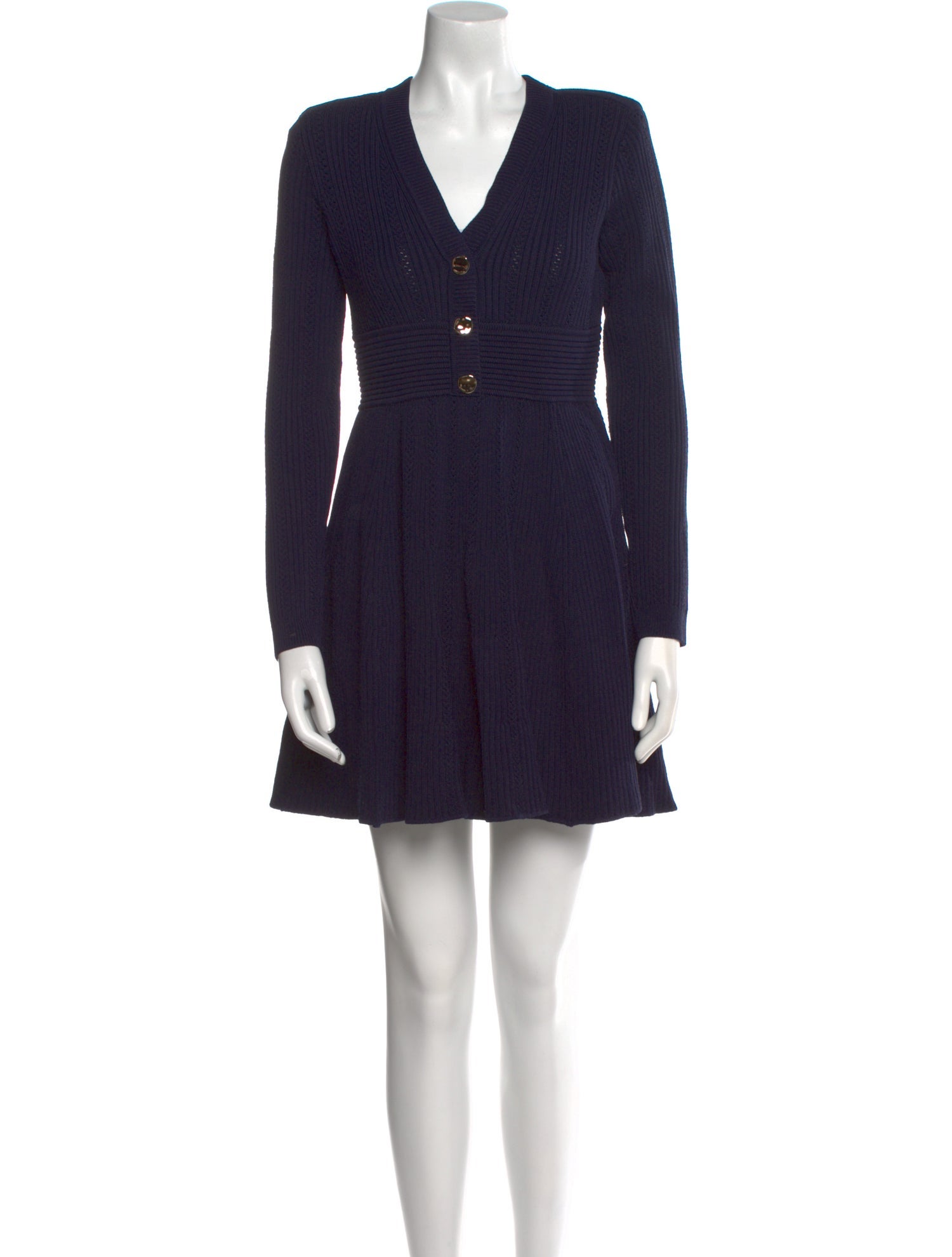 Self-Portrait V-Neck Mini Dress w/ Tags