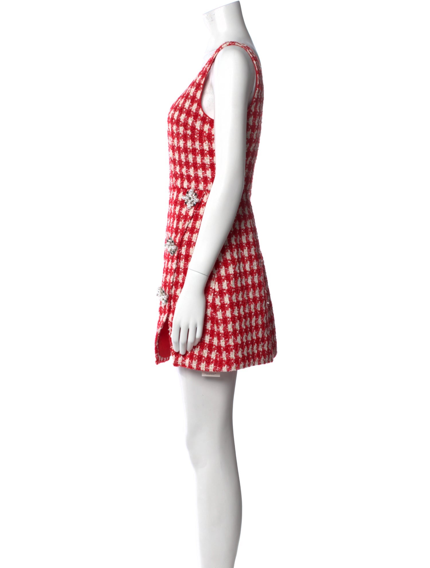 Self-Portrait Printed Mini Dress