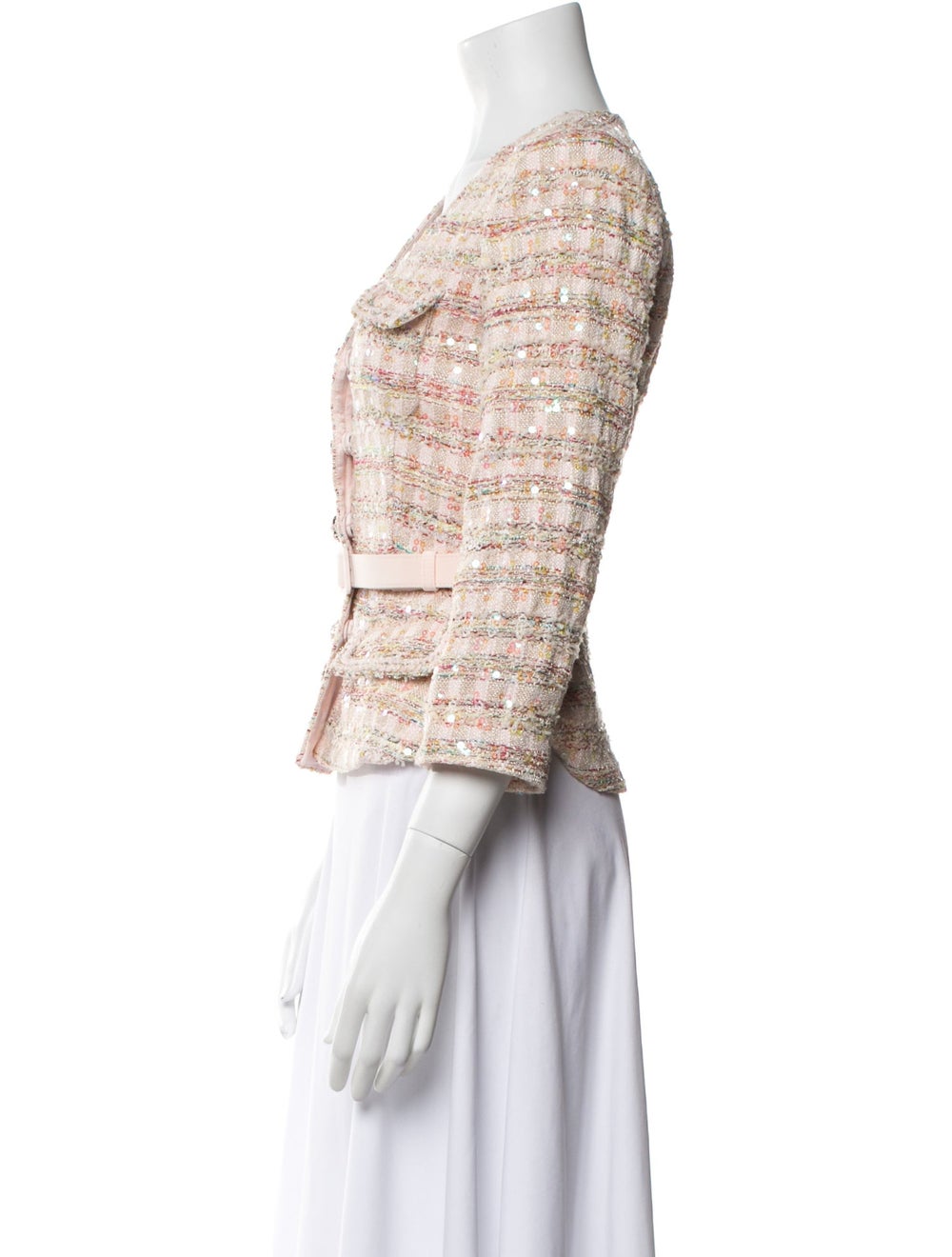 Self-Portrait Tweed Pattern Evening Jacket w/ Tags - image 2