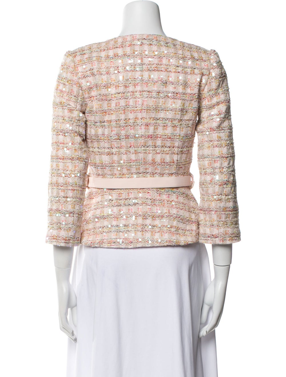 Self-Portrait Tweed Pattern Evening Jacket w/ Tags - image 3