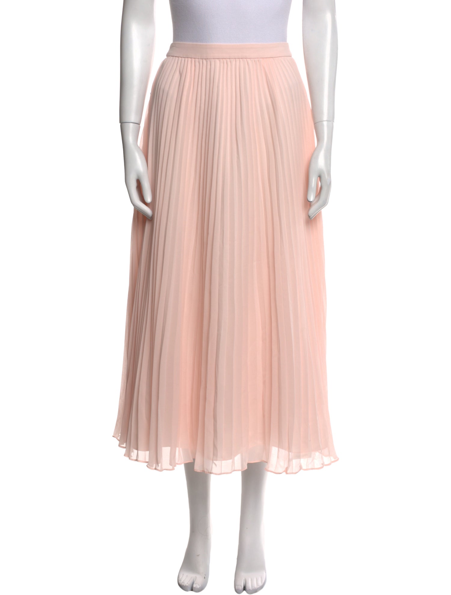 Self-Portrait Midi Length Skirt