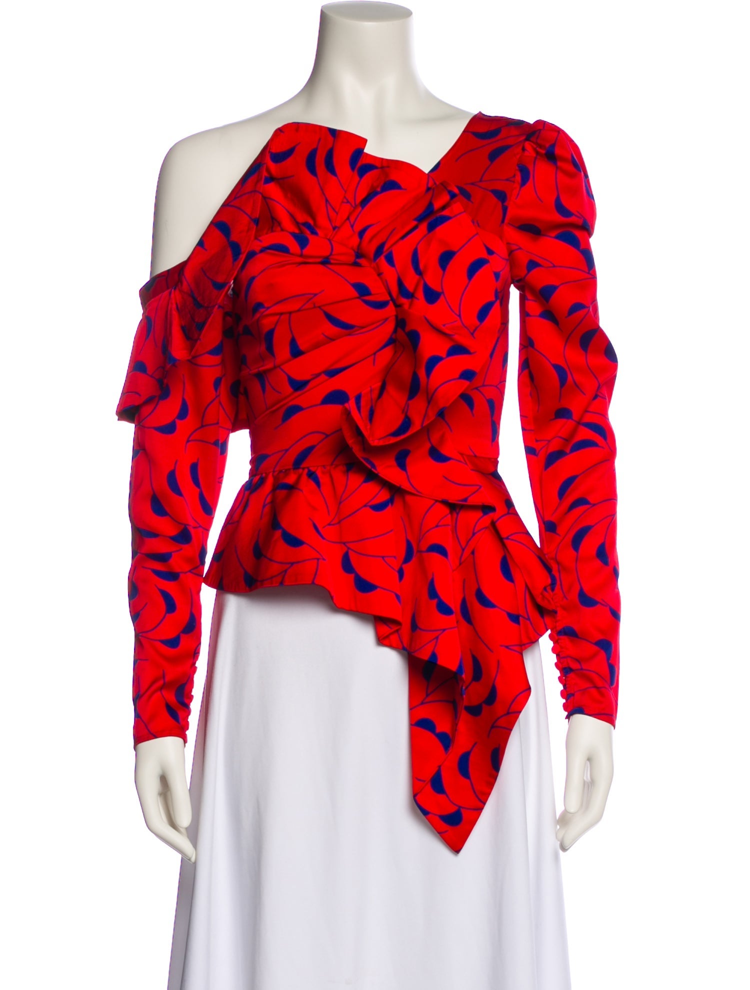 Self-Portrait Azalea Floral Print Blouse