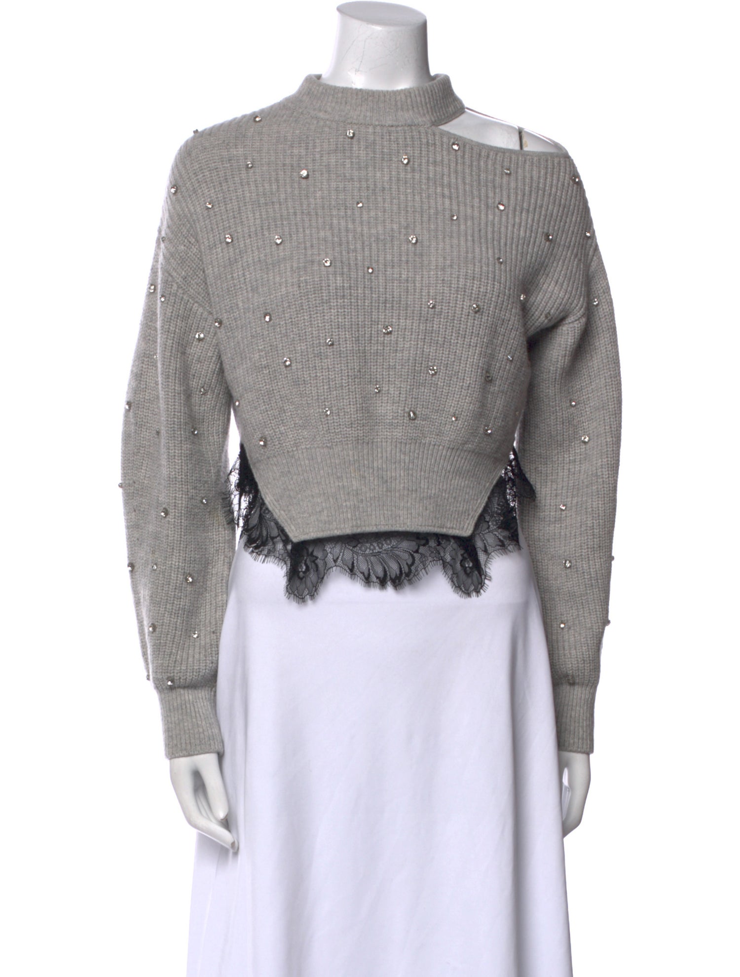 Self-Portrait Wool Striped Sweater