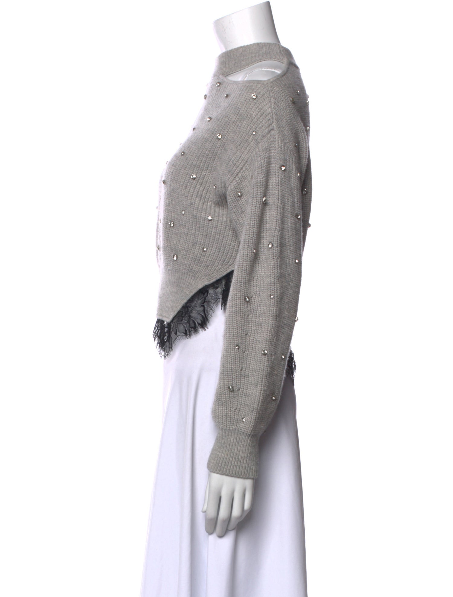 Self-Portrait Wool Striped Sweater