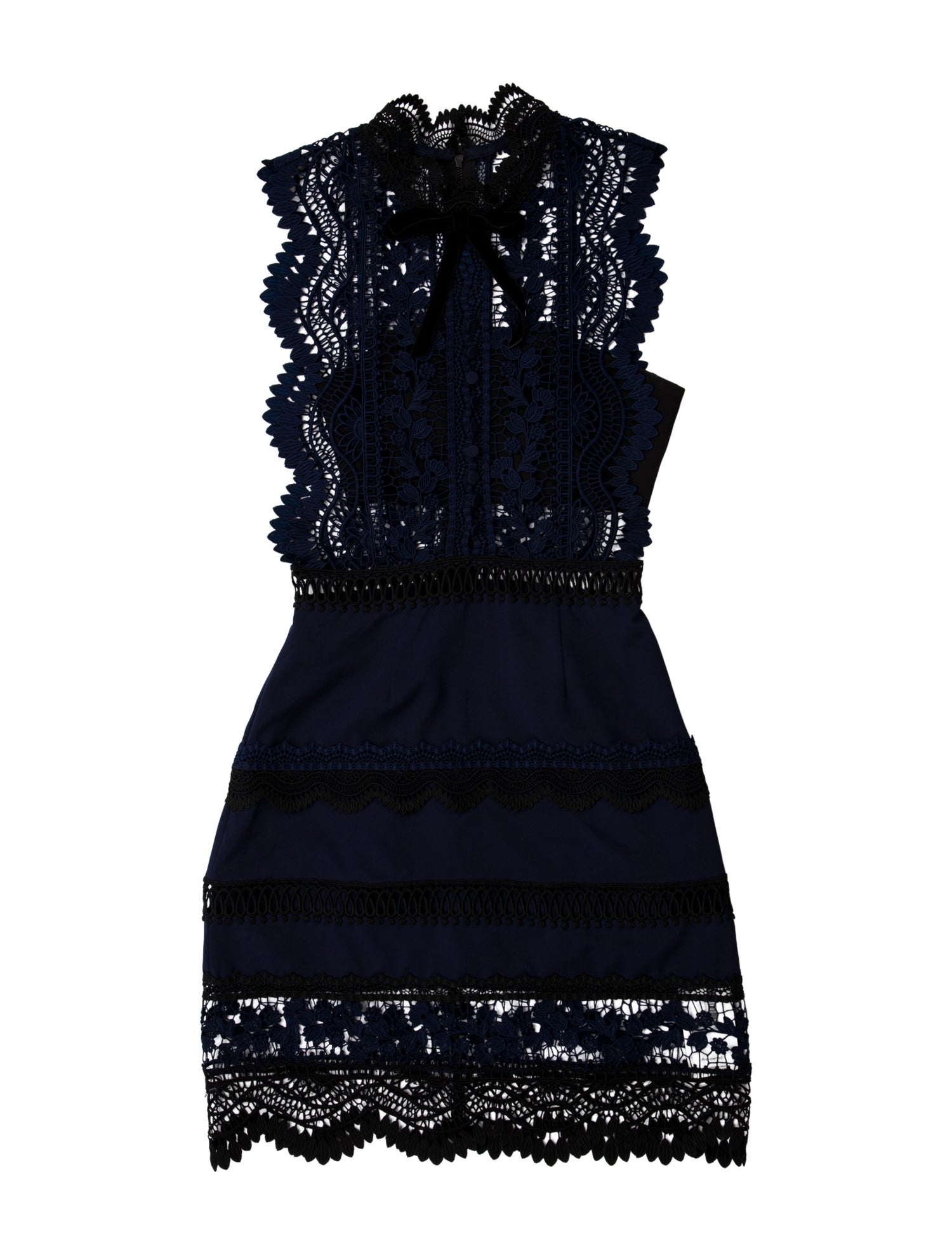 Self-Portrait Strapless Mini Dress