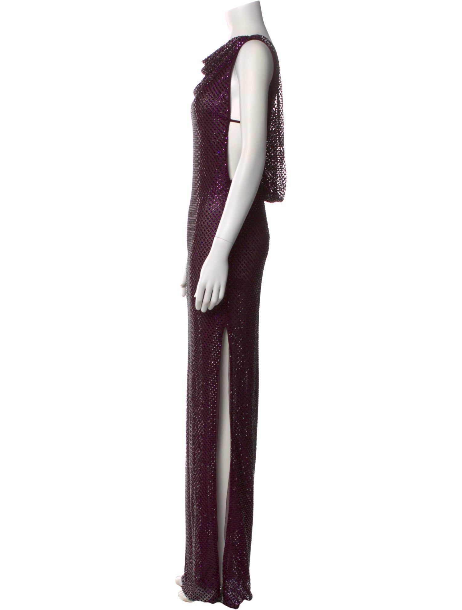 Self-Portrait Cowl Neck Long Dress w/ Tags
