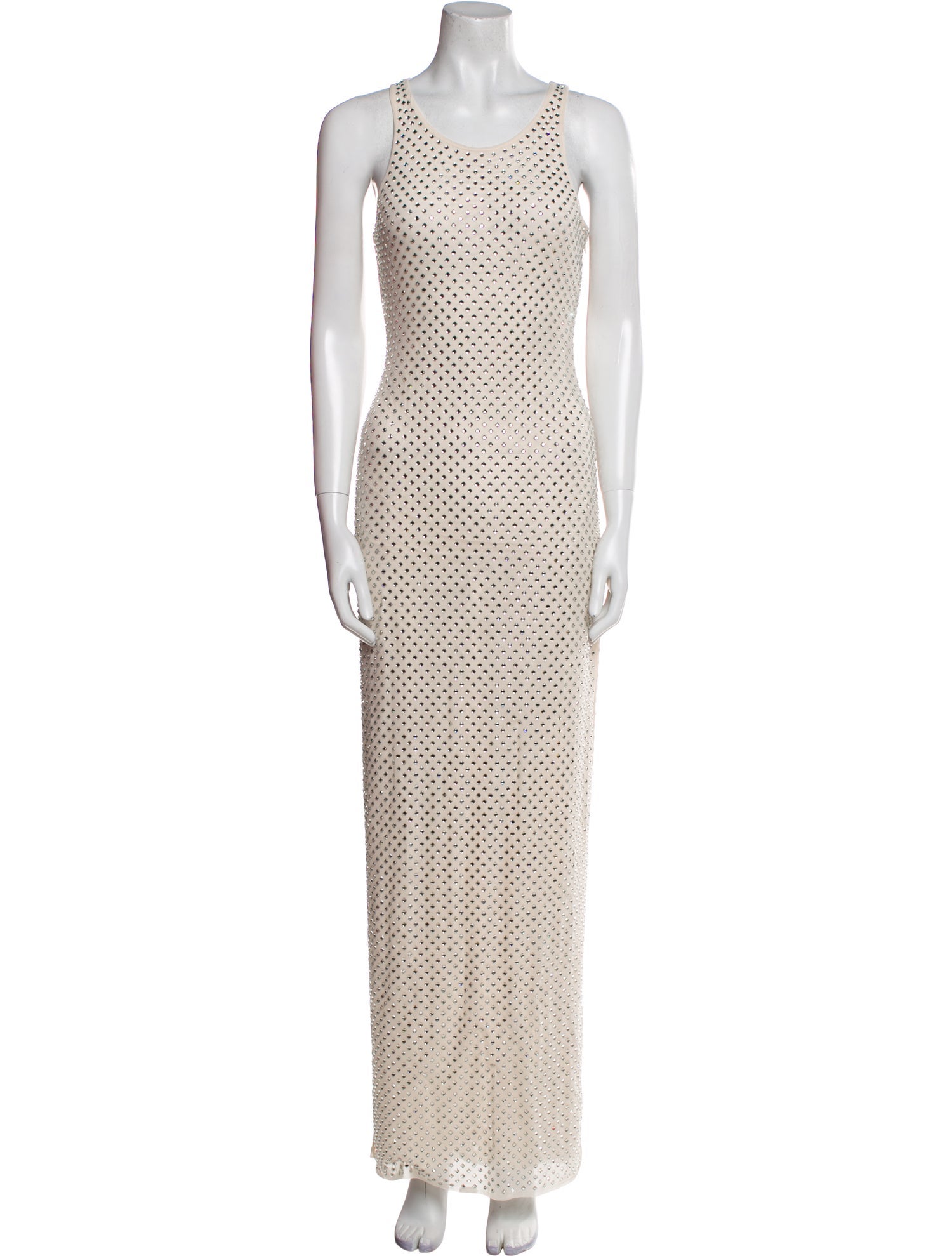 Self-Portrait Polka Dot Print Long Dress w/ Tags