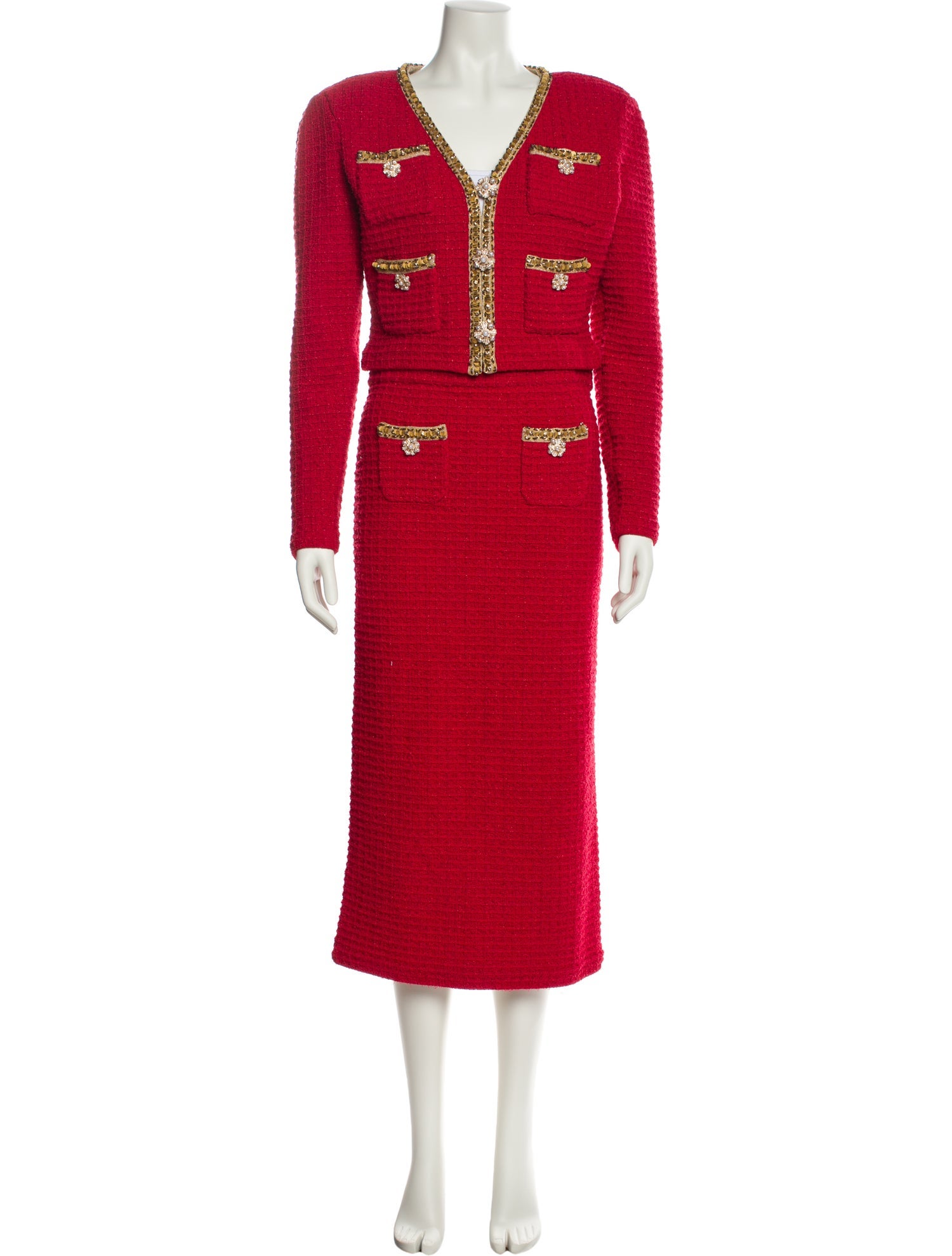 Self-Portrait Skirt Set