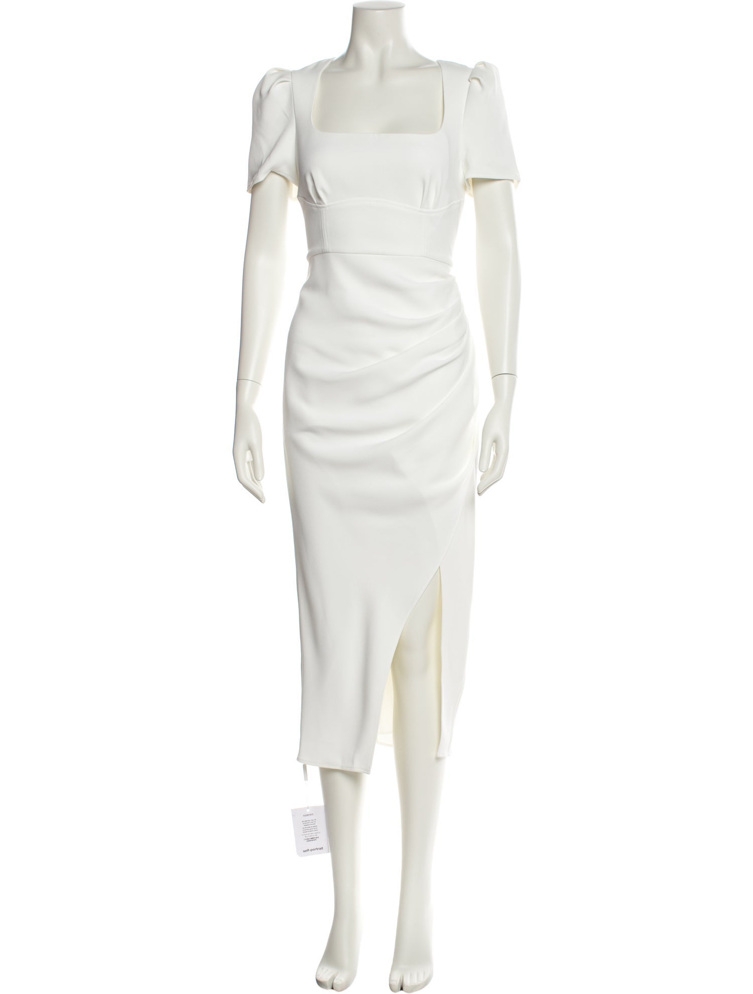 Self-Portrait Square Neckline Long Dress w/ Tags