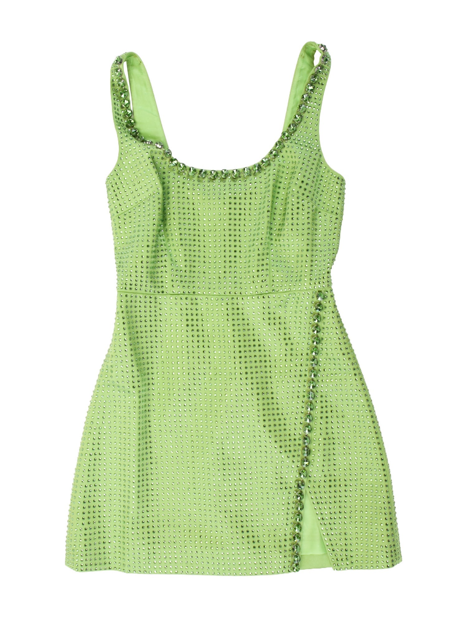 Self-Portrait Scoop Neck Mini Dress