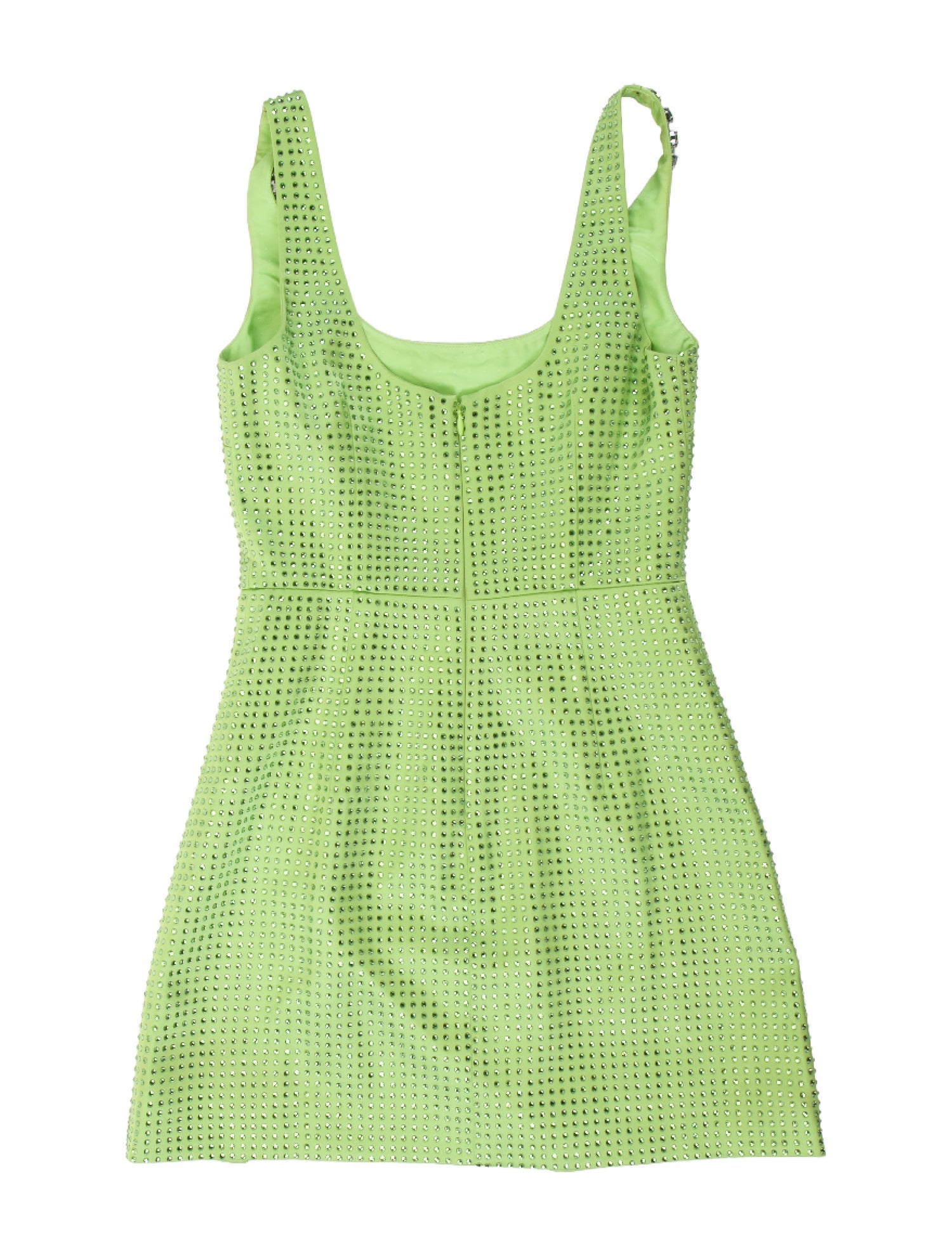 Self-Portrait Scoop Neck Mini Dress