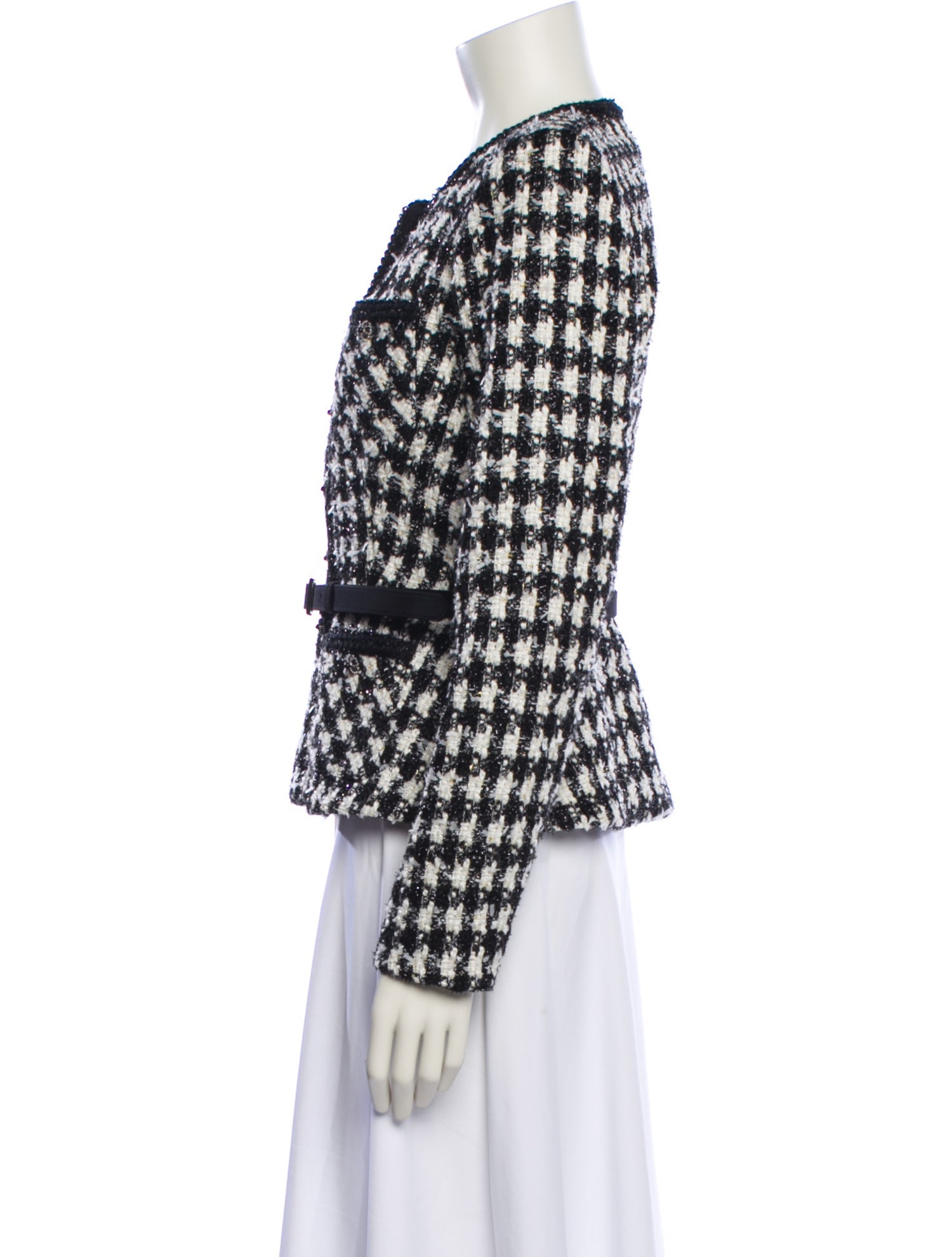 Self-Portrait Printed Evening Jacket