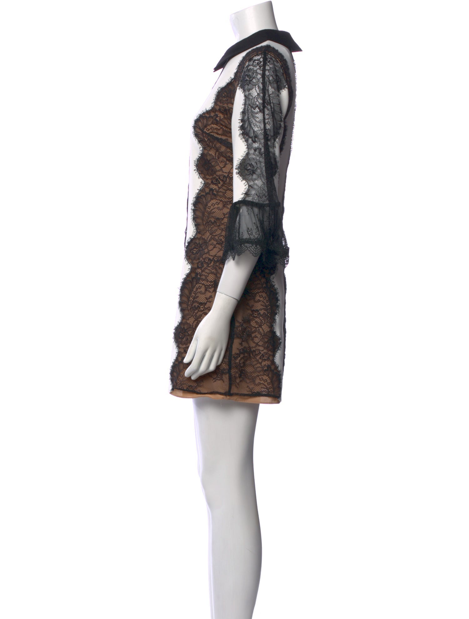 Self-Portrait Printed Mini Dress