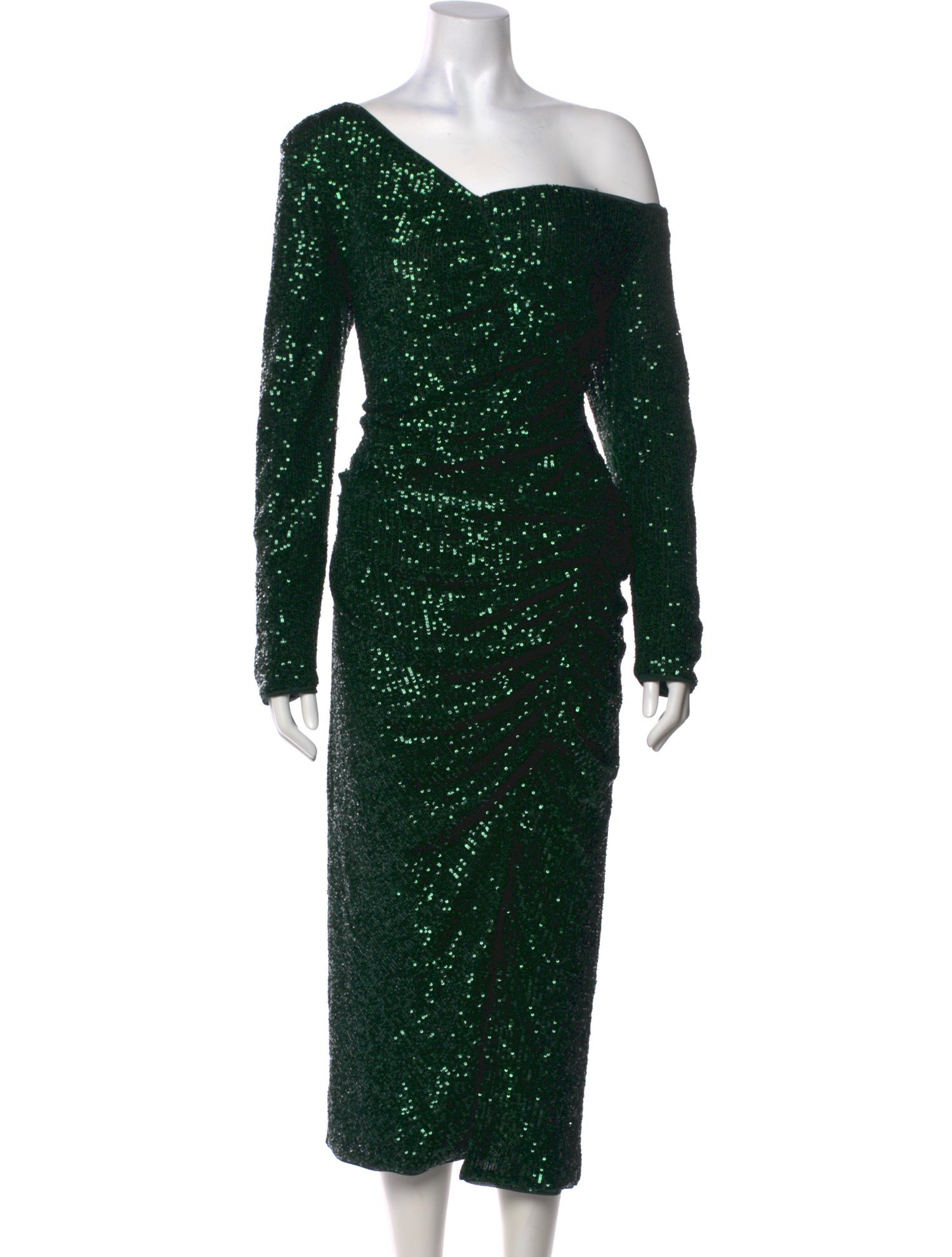 Self-Portrait One-Shoulder Long Dress