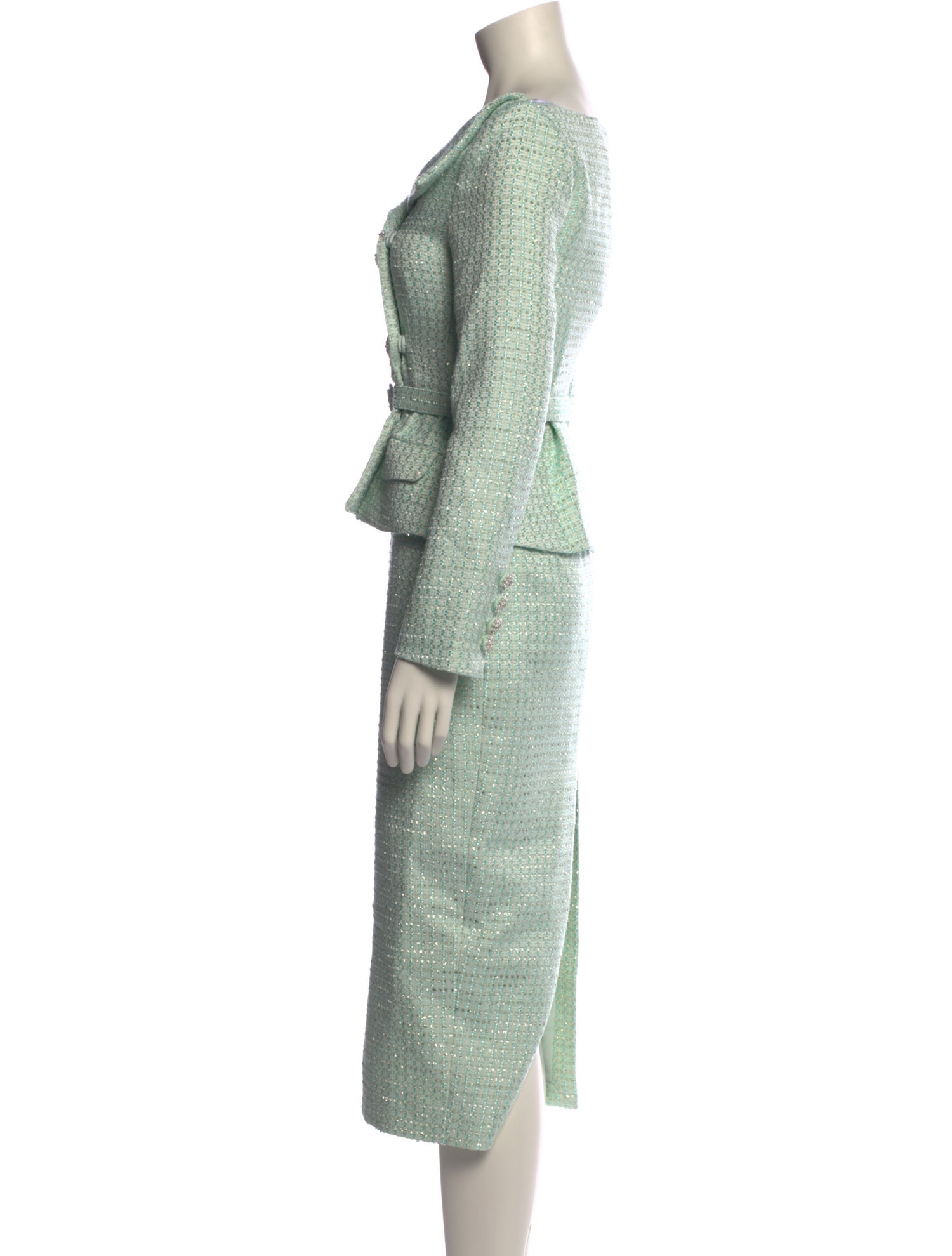 Self-Portrait V-Neck Midi Length Dress w/ Tags