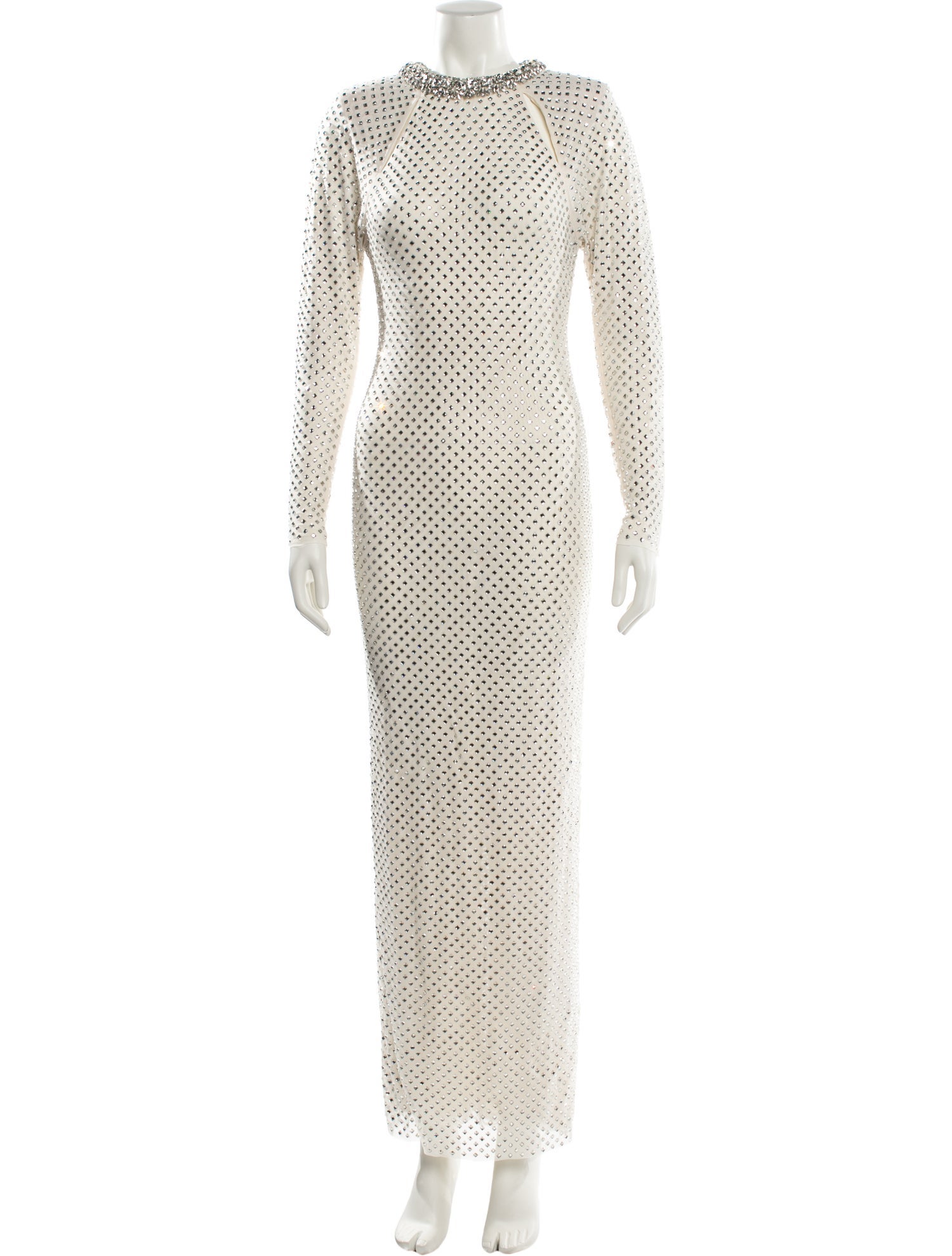 Self-Portrait Polka Dot Print Long Dress w/ Tags