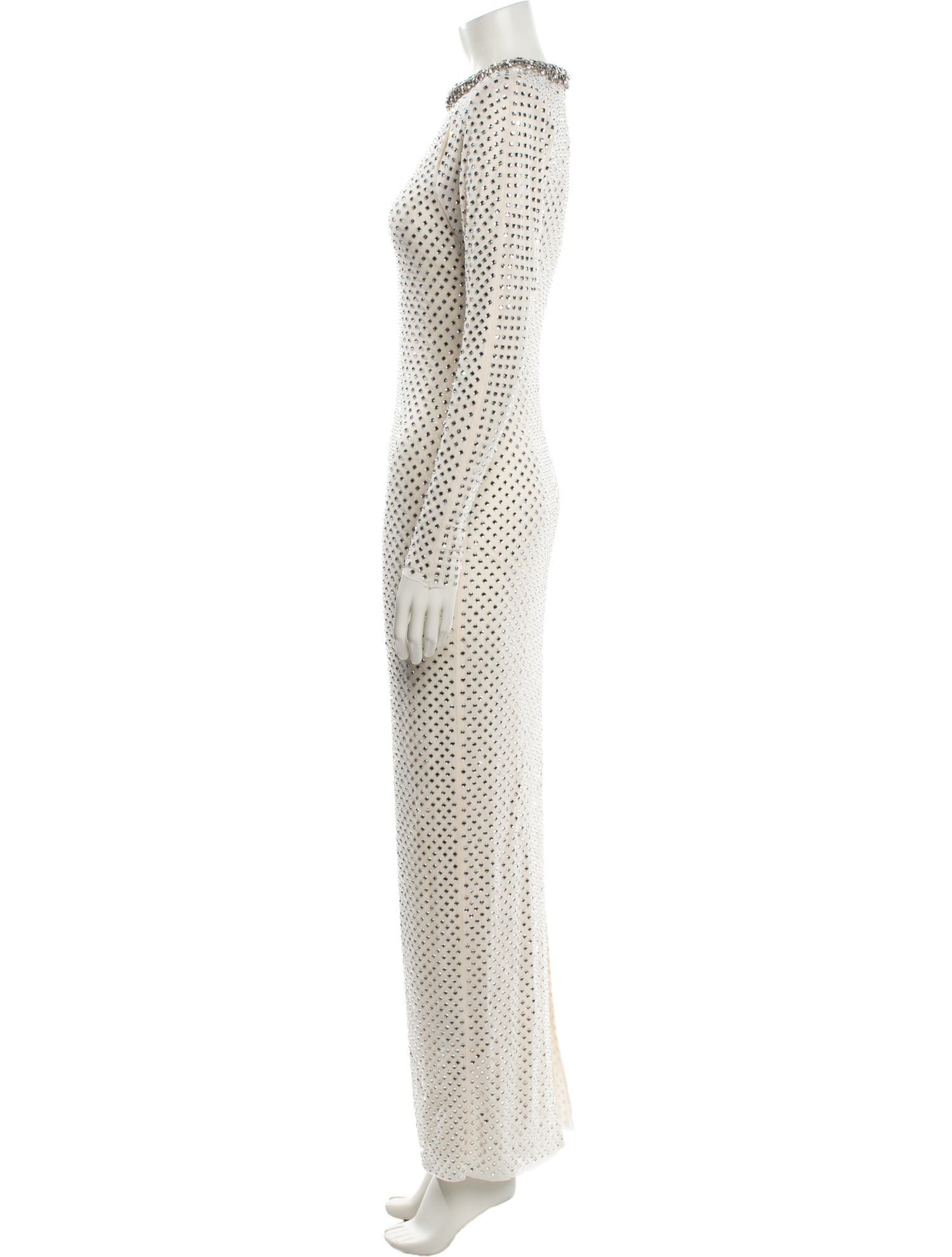 Self-Portrait Polka Dot Print Long Dress w/ Tags